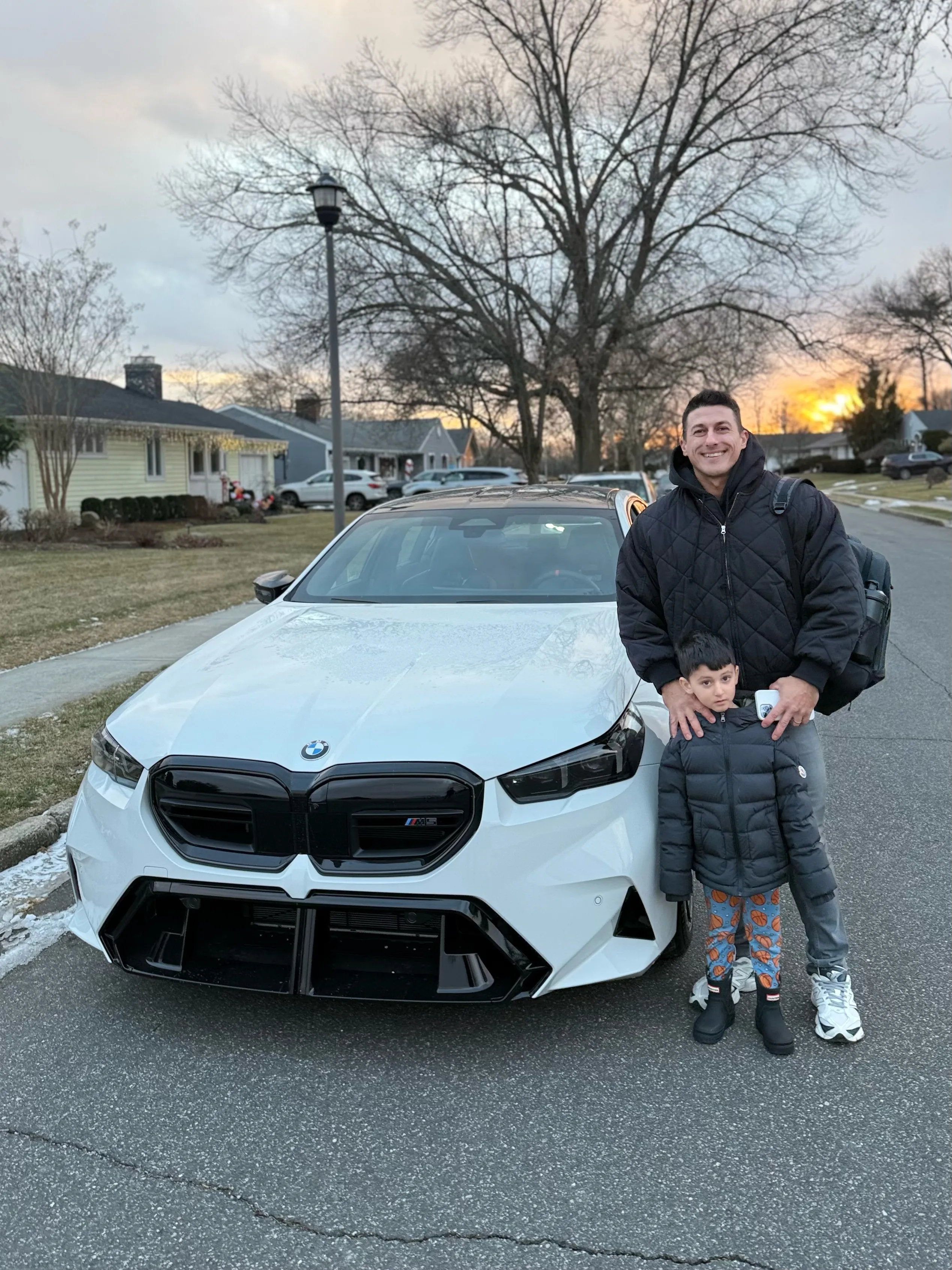 Happy customer delivery