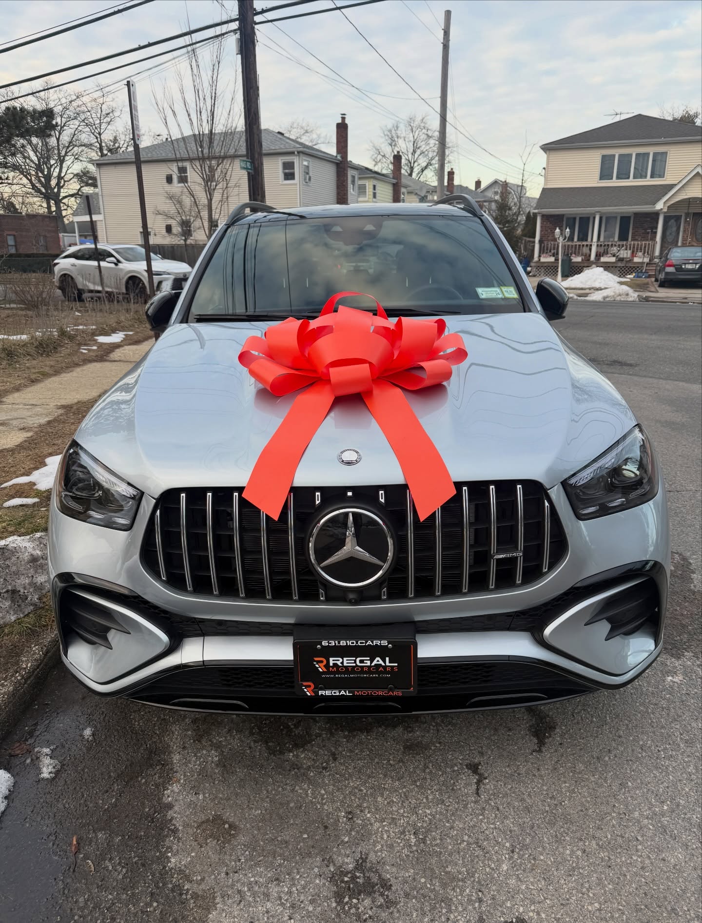 2026 Mercedes-Benz GLE leased through Regal Motorcars and delivered on Long Island