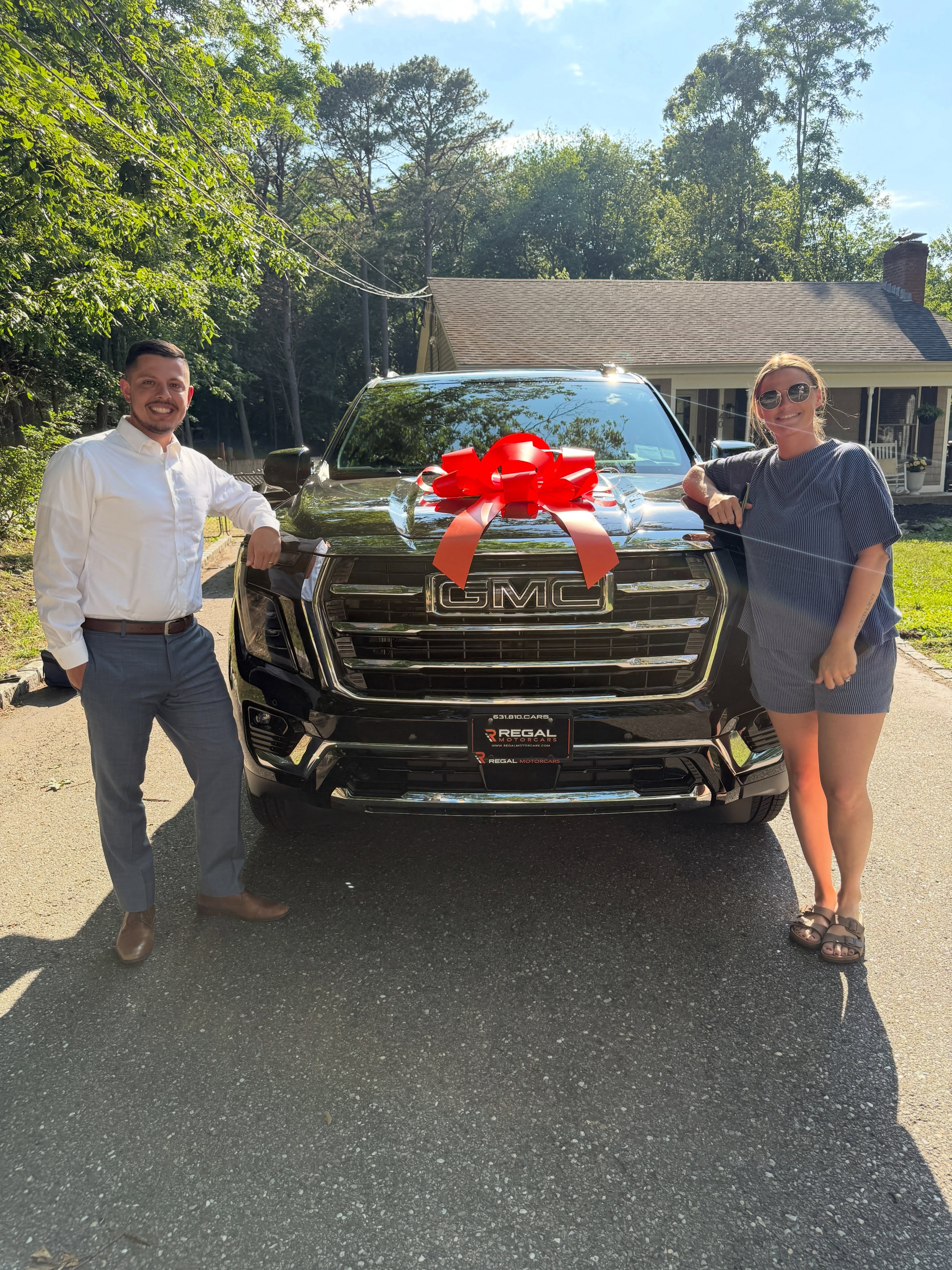 2026 GMC Yukon XL leased through Regal Motorcars and delivered on Long Island