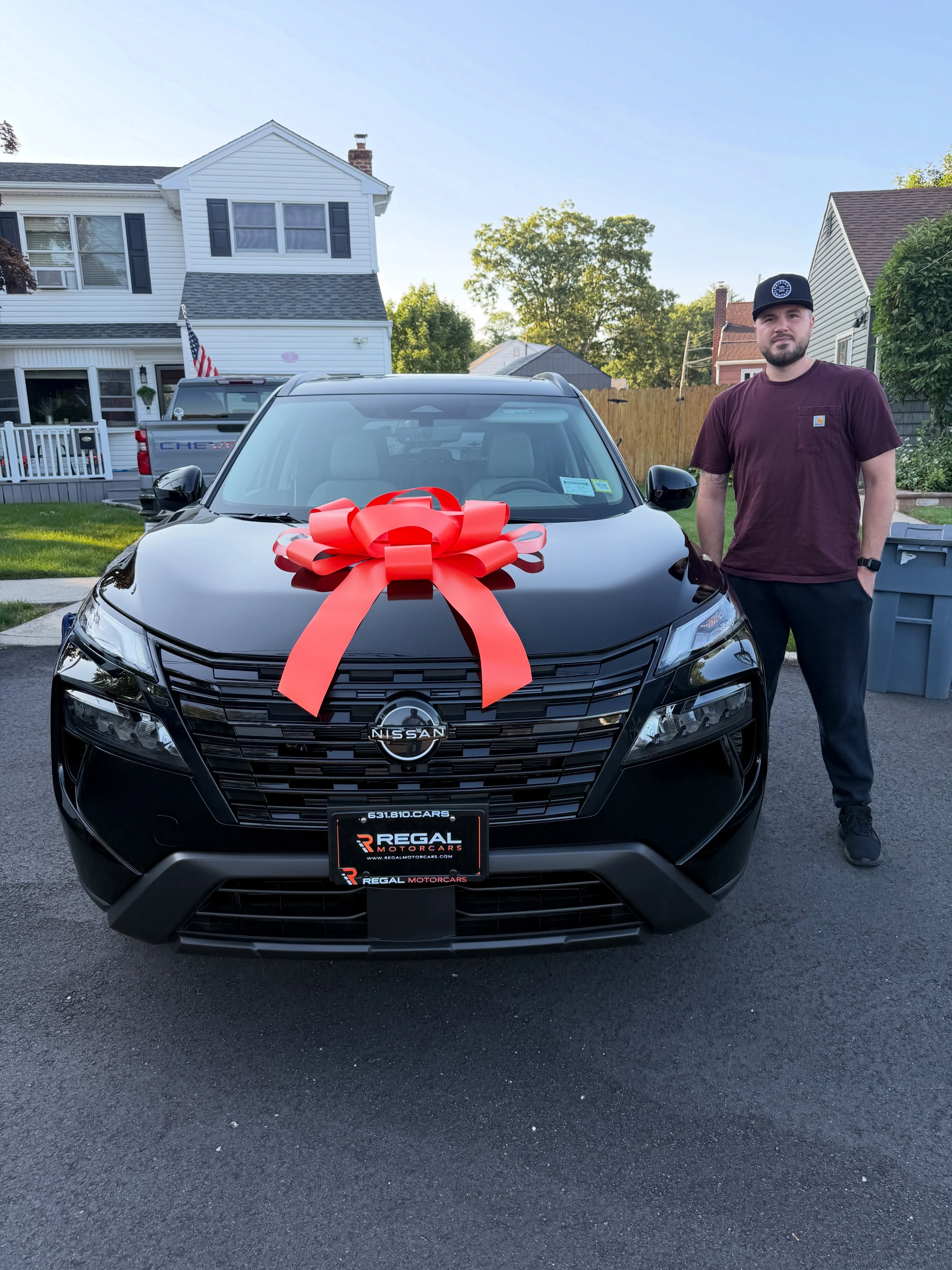 2026 Nissan Rogue leased through Regal Motorcars and delivered on Long Island