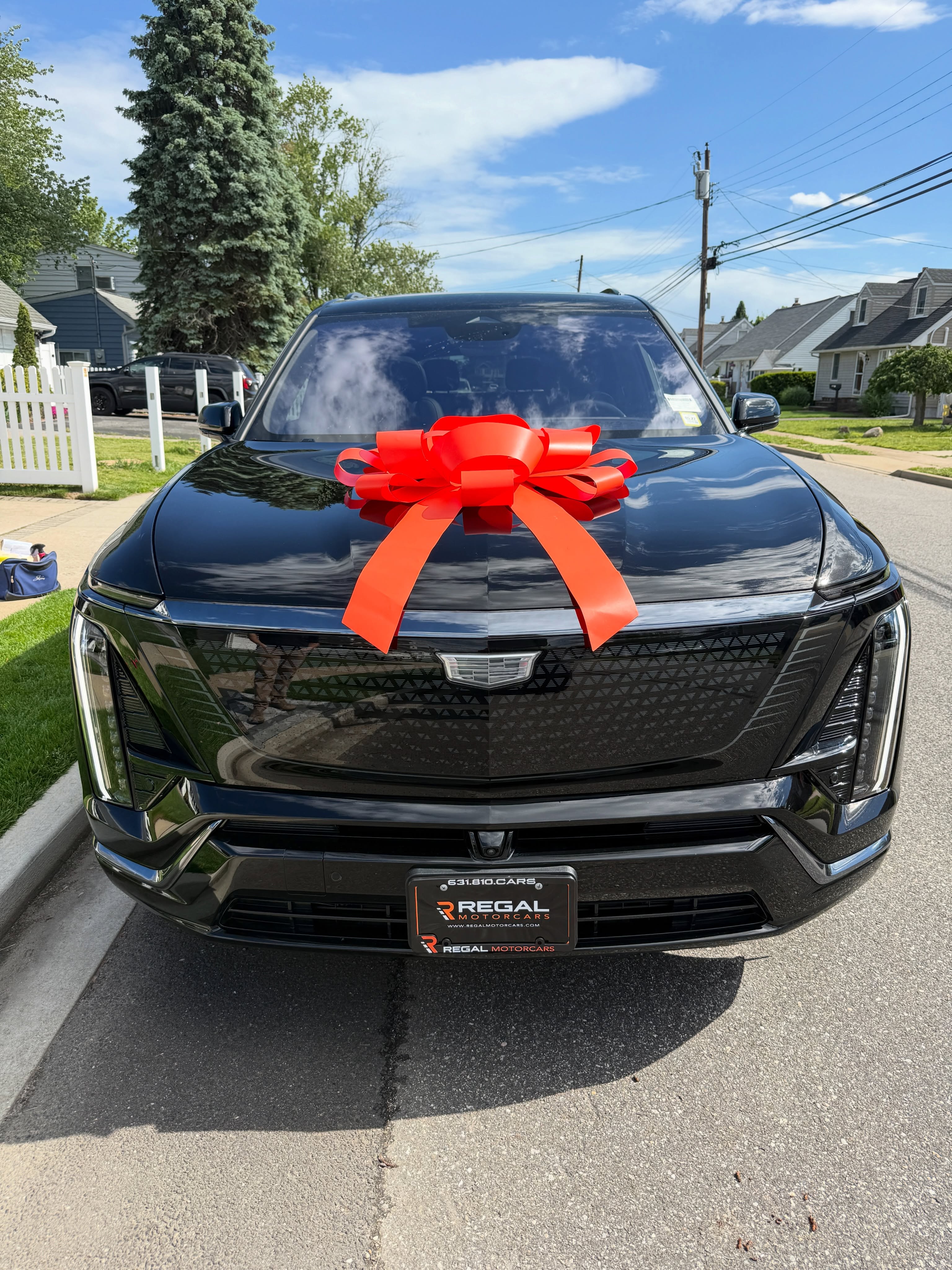 2026 Cadillac VISTIQ leased through Regal Motorcars and delivered on Long Island