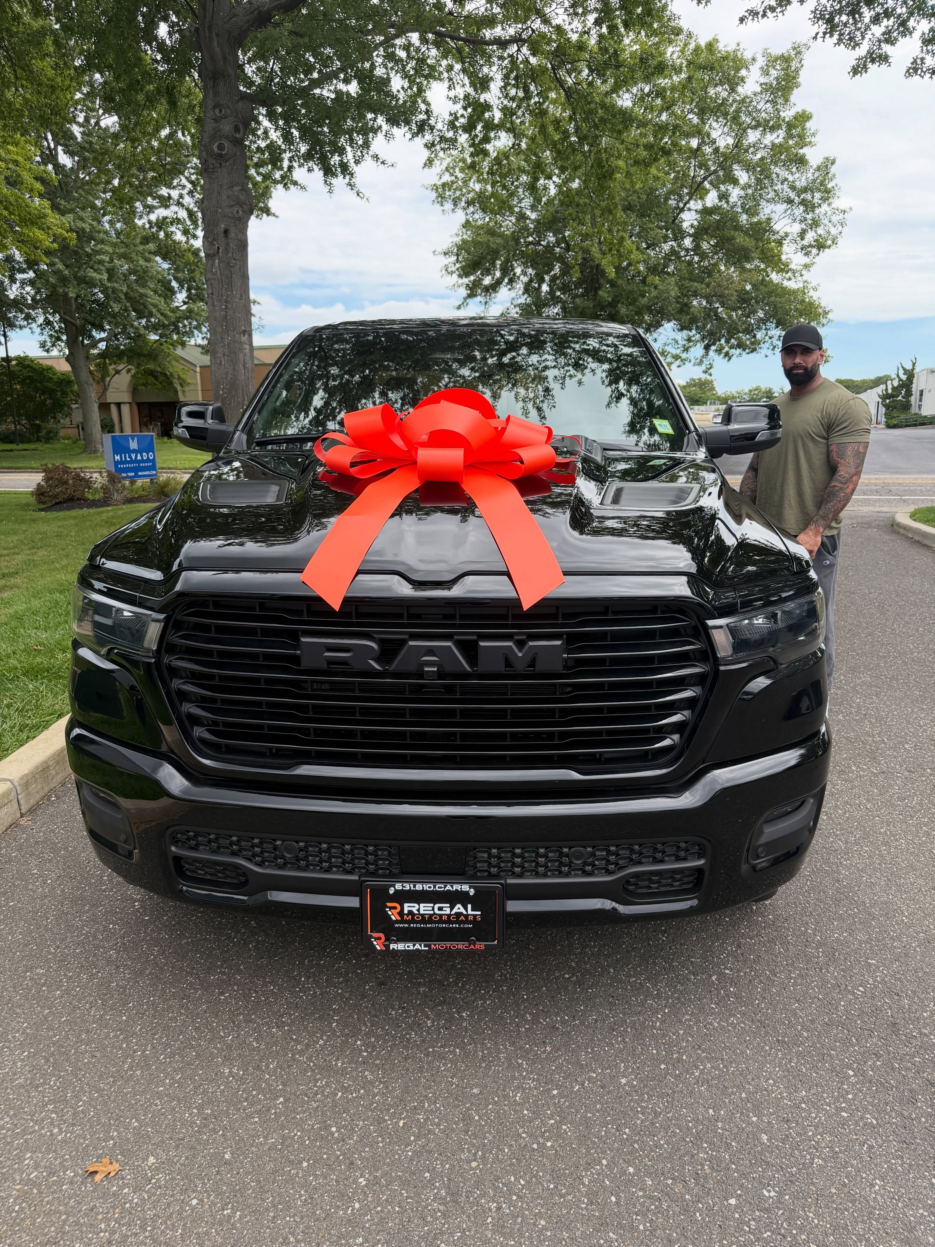 2026 RAM 1500 leased through Regal Motorcars and delivered on Long Island