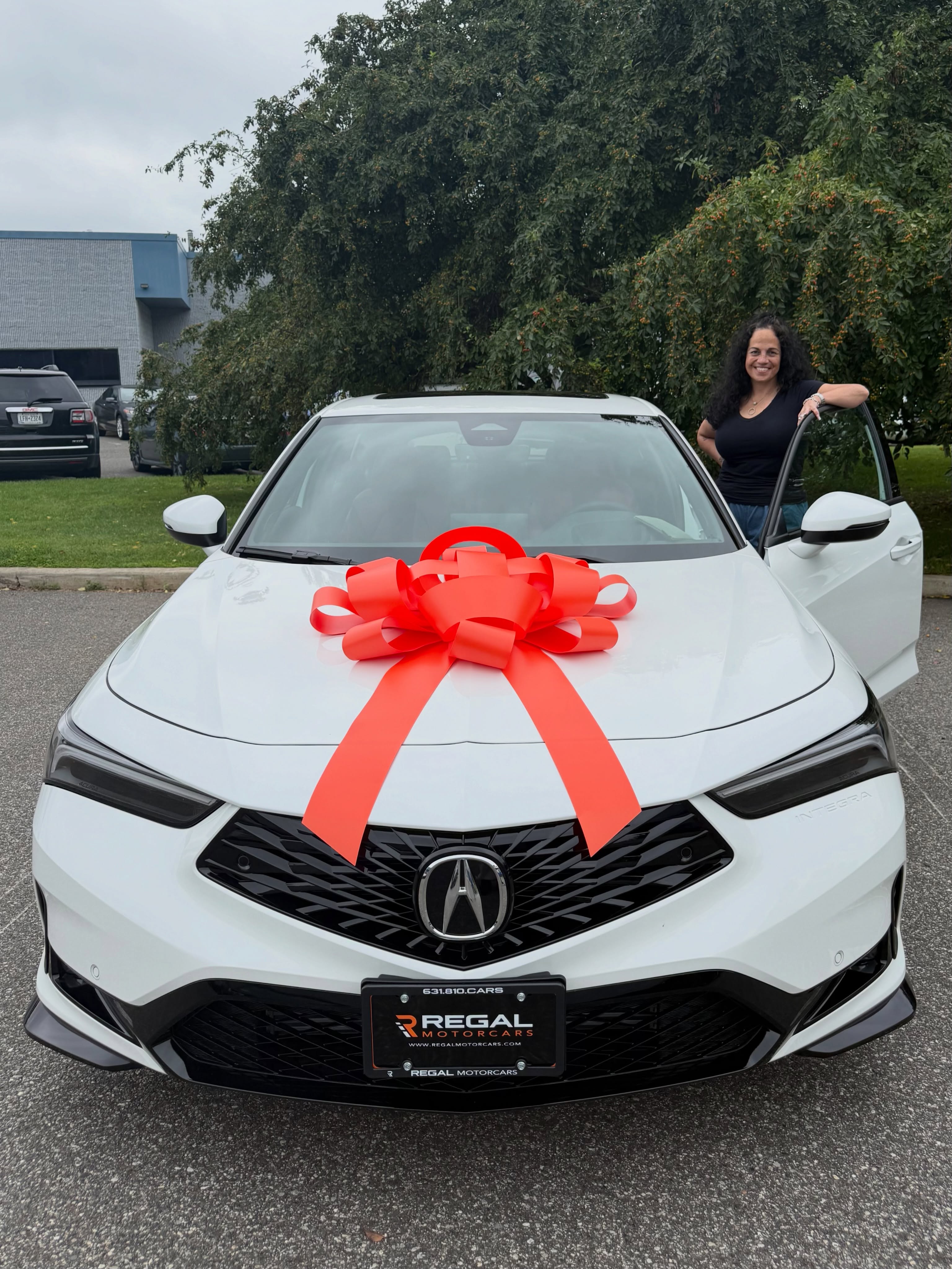 2026 Acura Integra leased through Regal Motorcars and delivered on Long Island