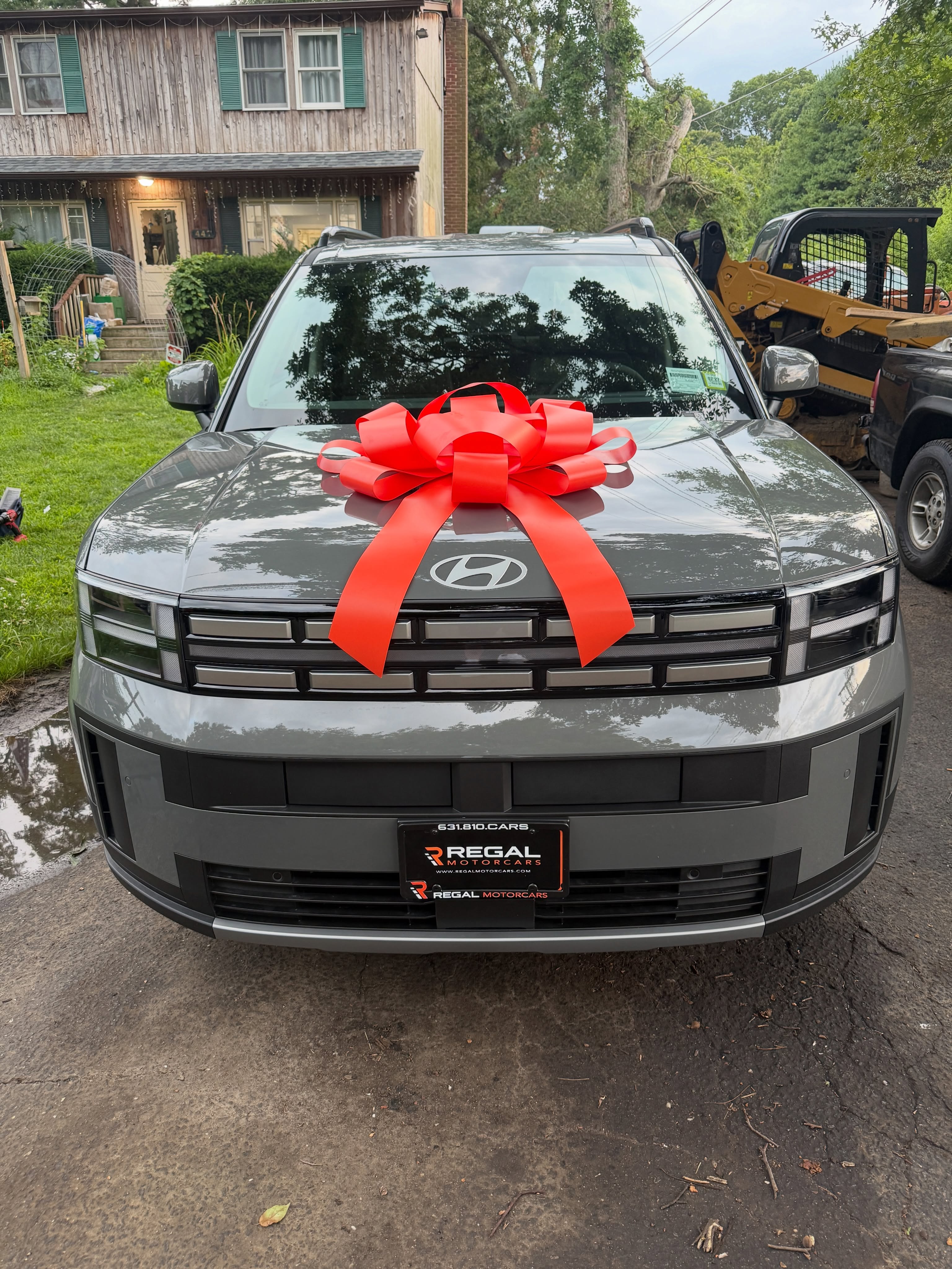 2026 Hyundai Santa Fe leased through Regal Motorcars and delivered on Long Island