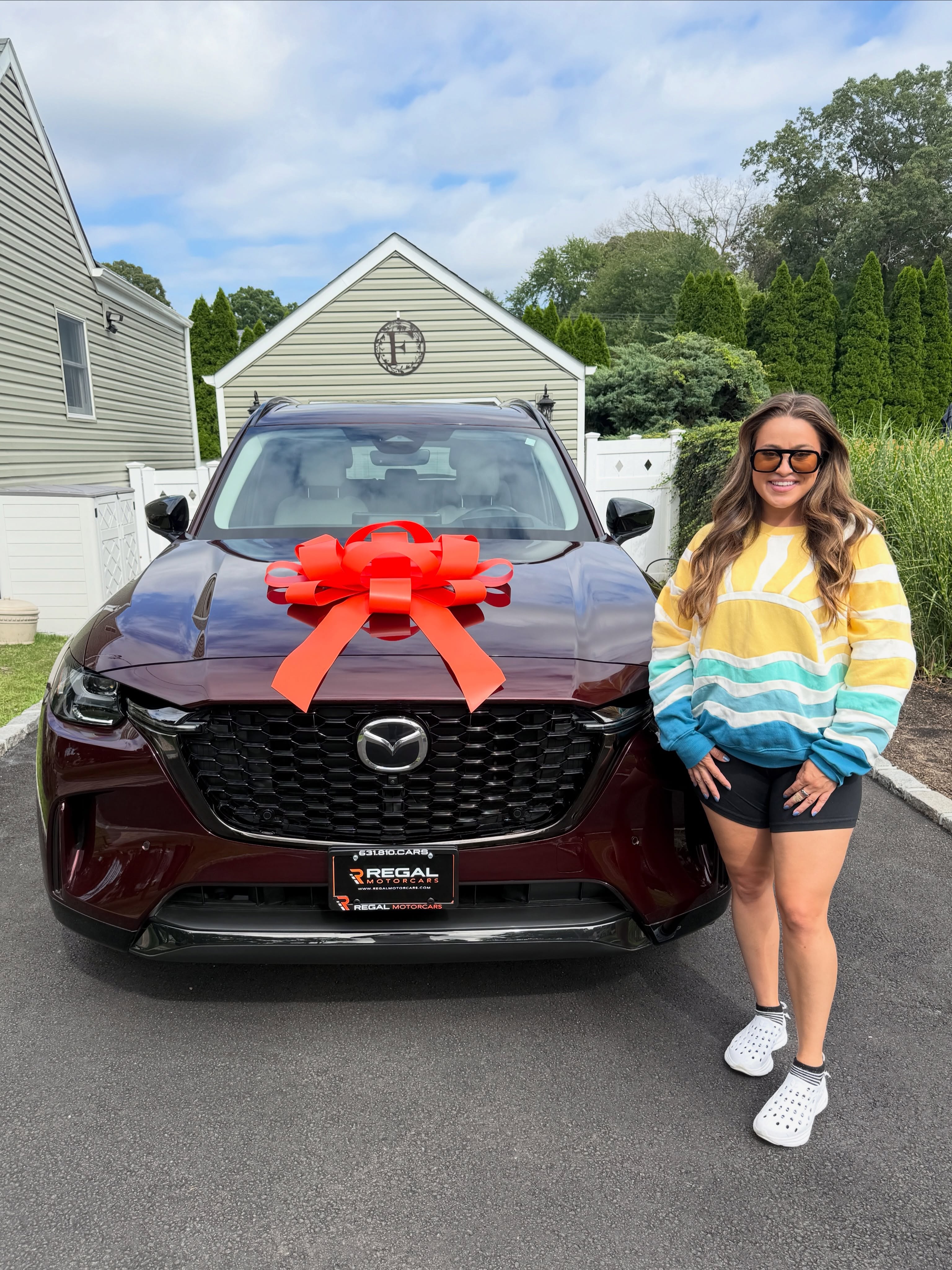 2026 Mazda CX-90 leased through Regal Motorcars and delivered on Long Island