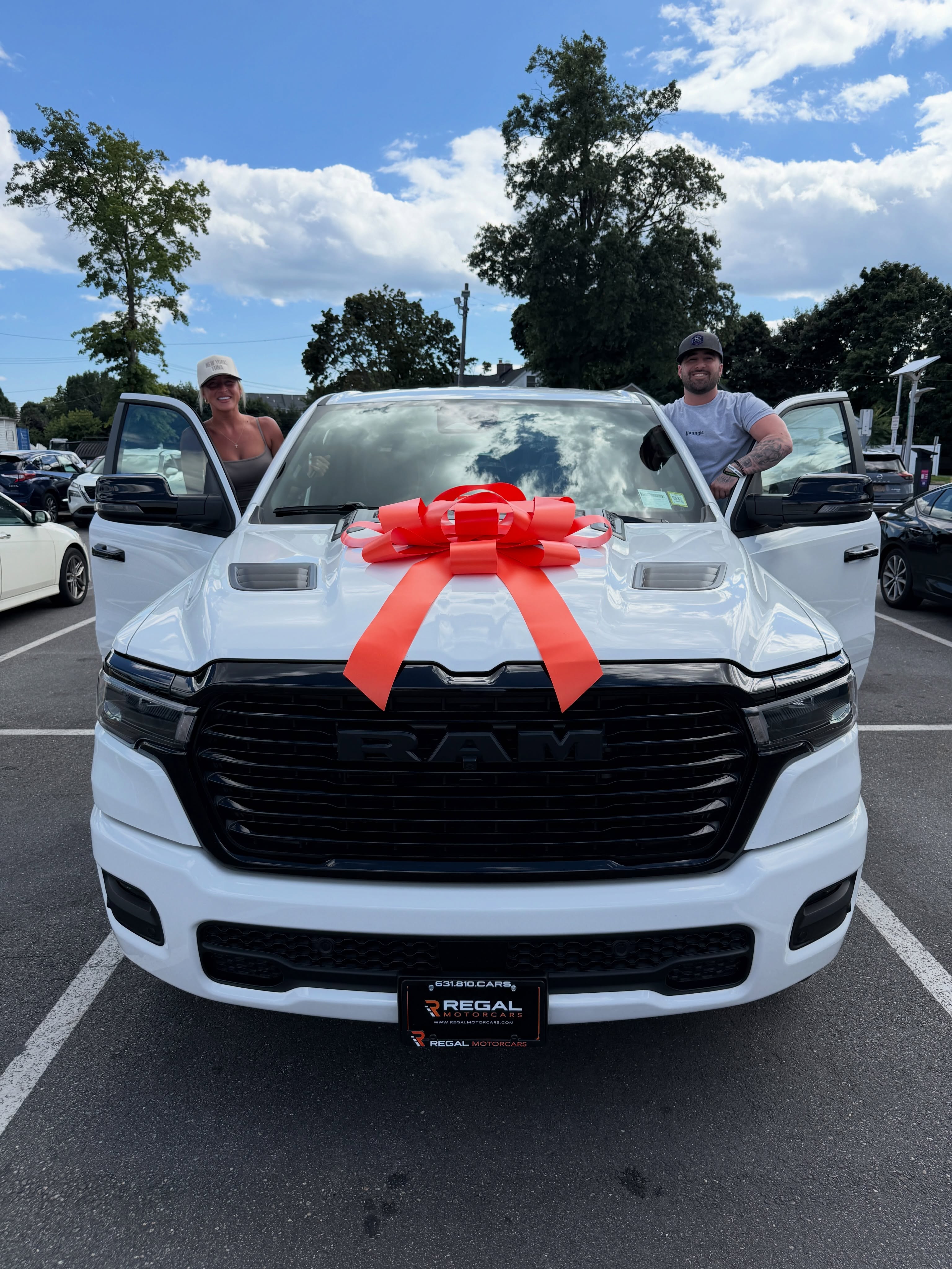 2026 RAM 1500 leased through Regal Motorcars and delivered on Long Island