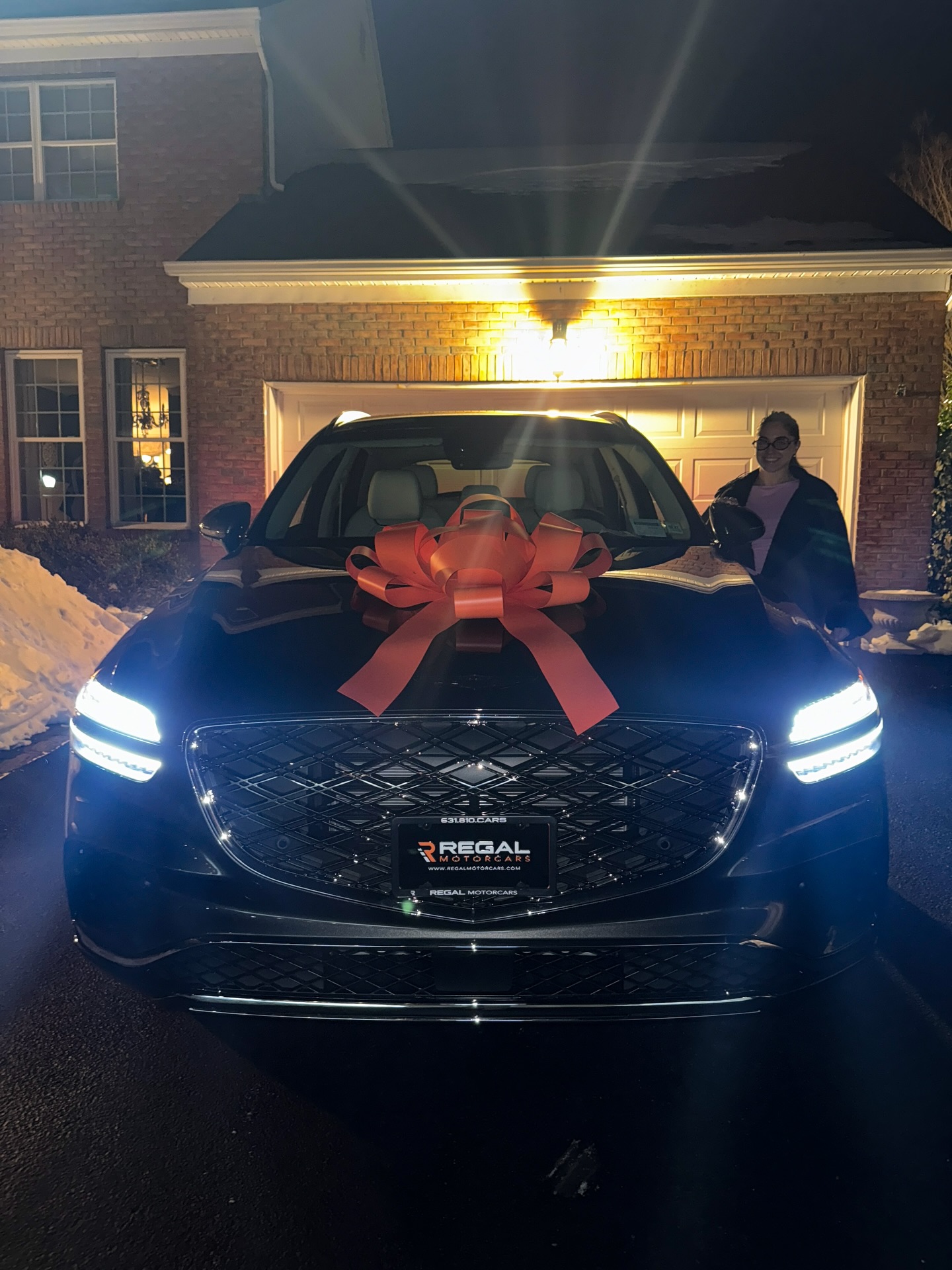 2026 Genesis GV70 leased through Regal Motorcars and delivered on Long Island