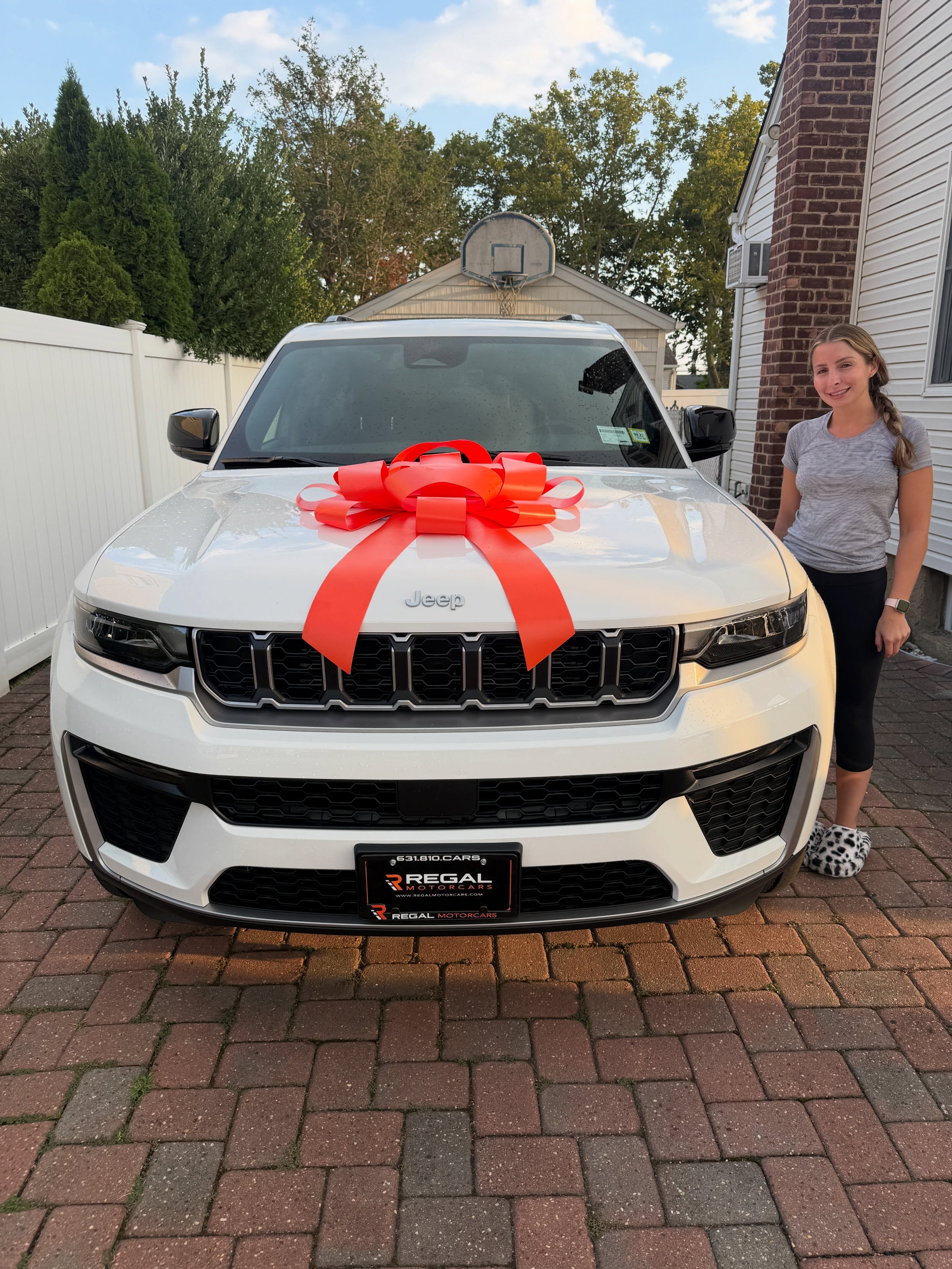 2026 Jeep Grand Cherokee leased through Regal Motorcars and delivered on Long Island