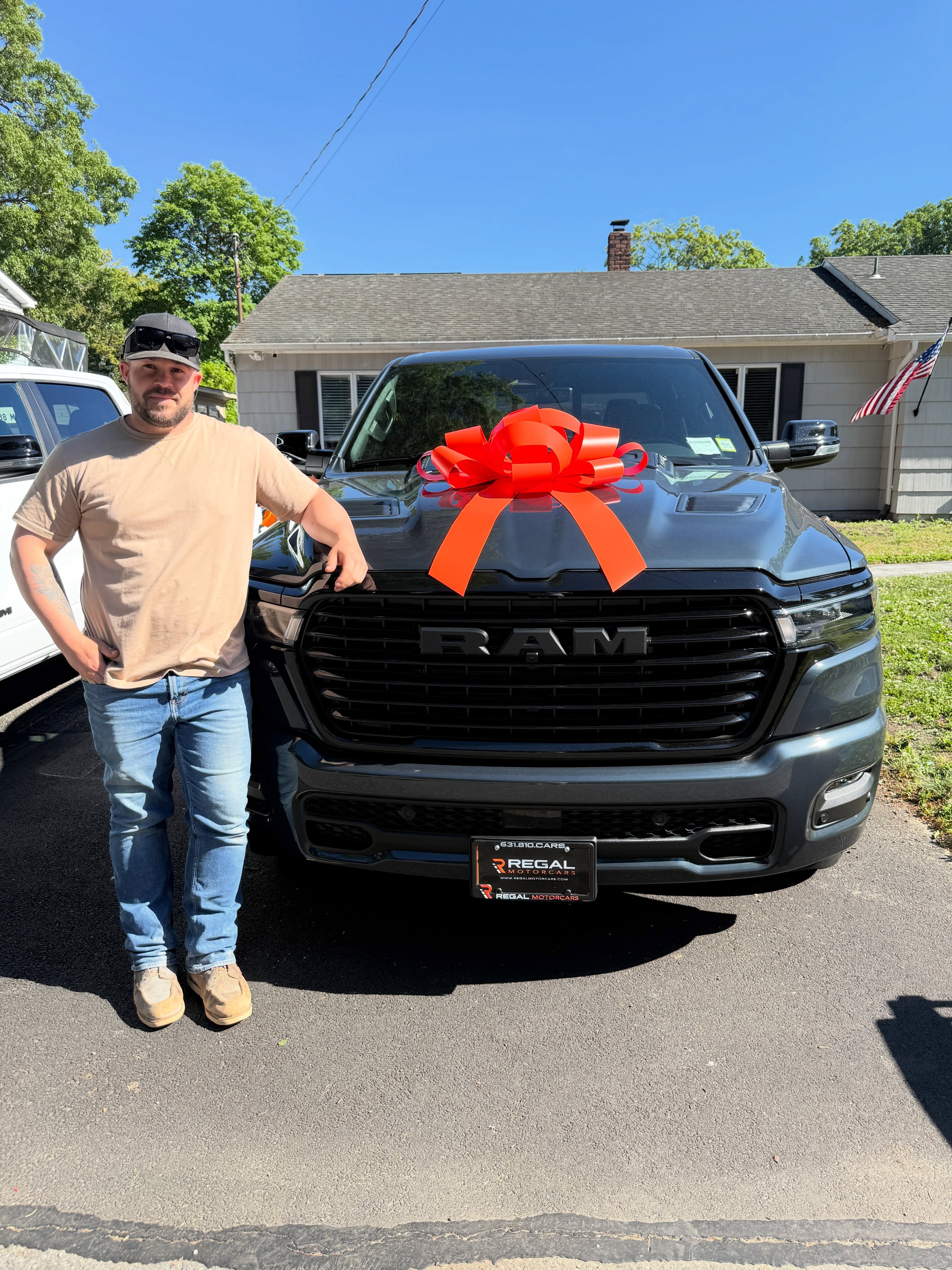 2026 RAM 1500 leased through Regal Motorcars and delivered on Long Island