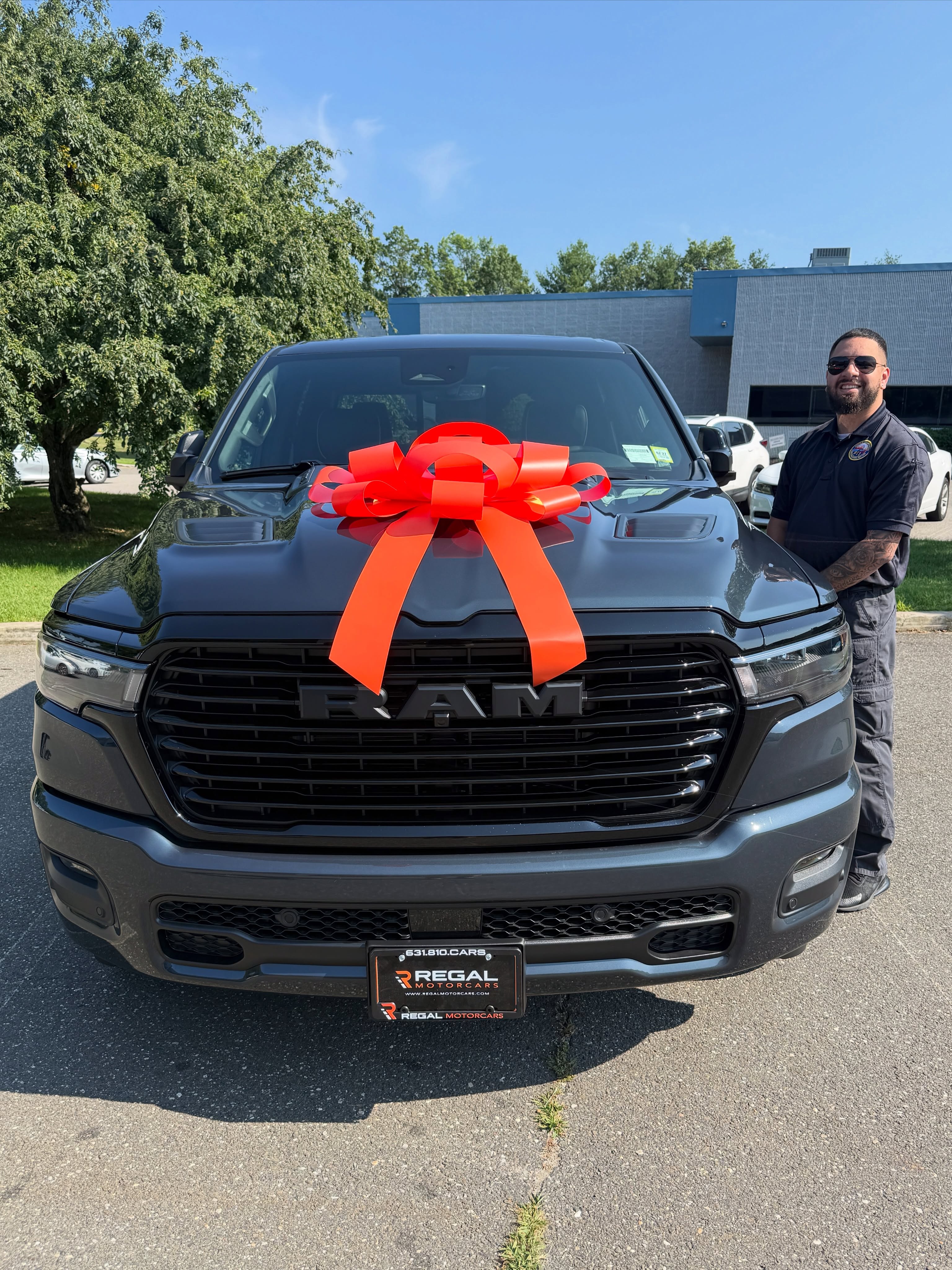 2026 RAM 1500 leased through Regal Motorcars and delivered on Long Island
