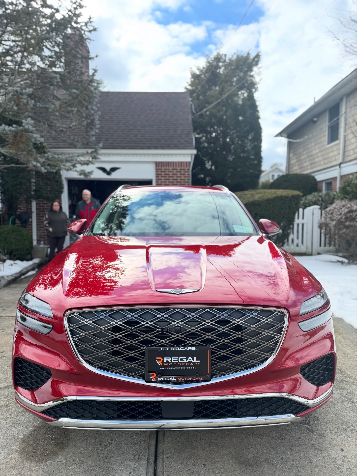 2026 Genesis GV70 leased through Regal Motorcars and delivered on Long Island