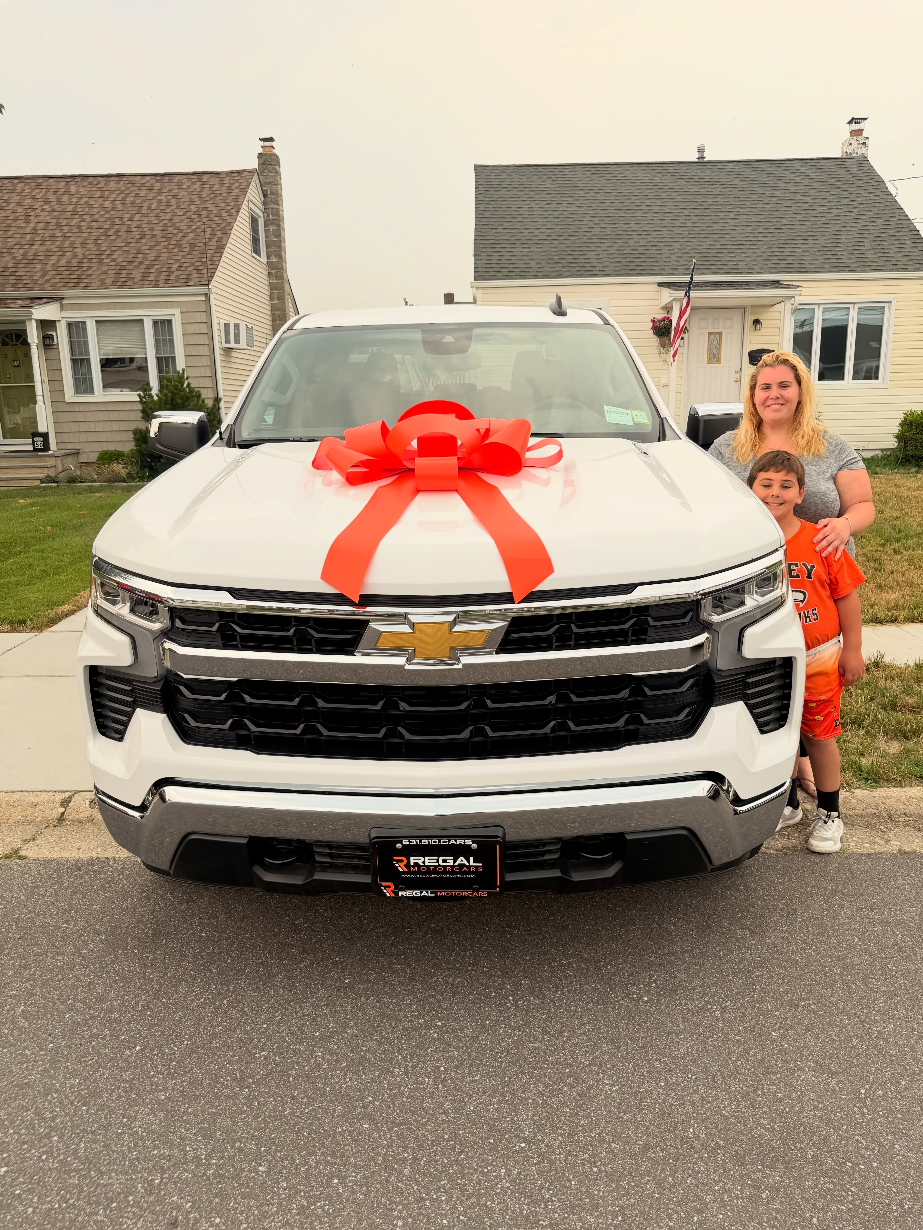 2026 Chevrolet Silverado 1500 leased through Regal Motorcars and delivered on Long Island