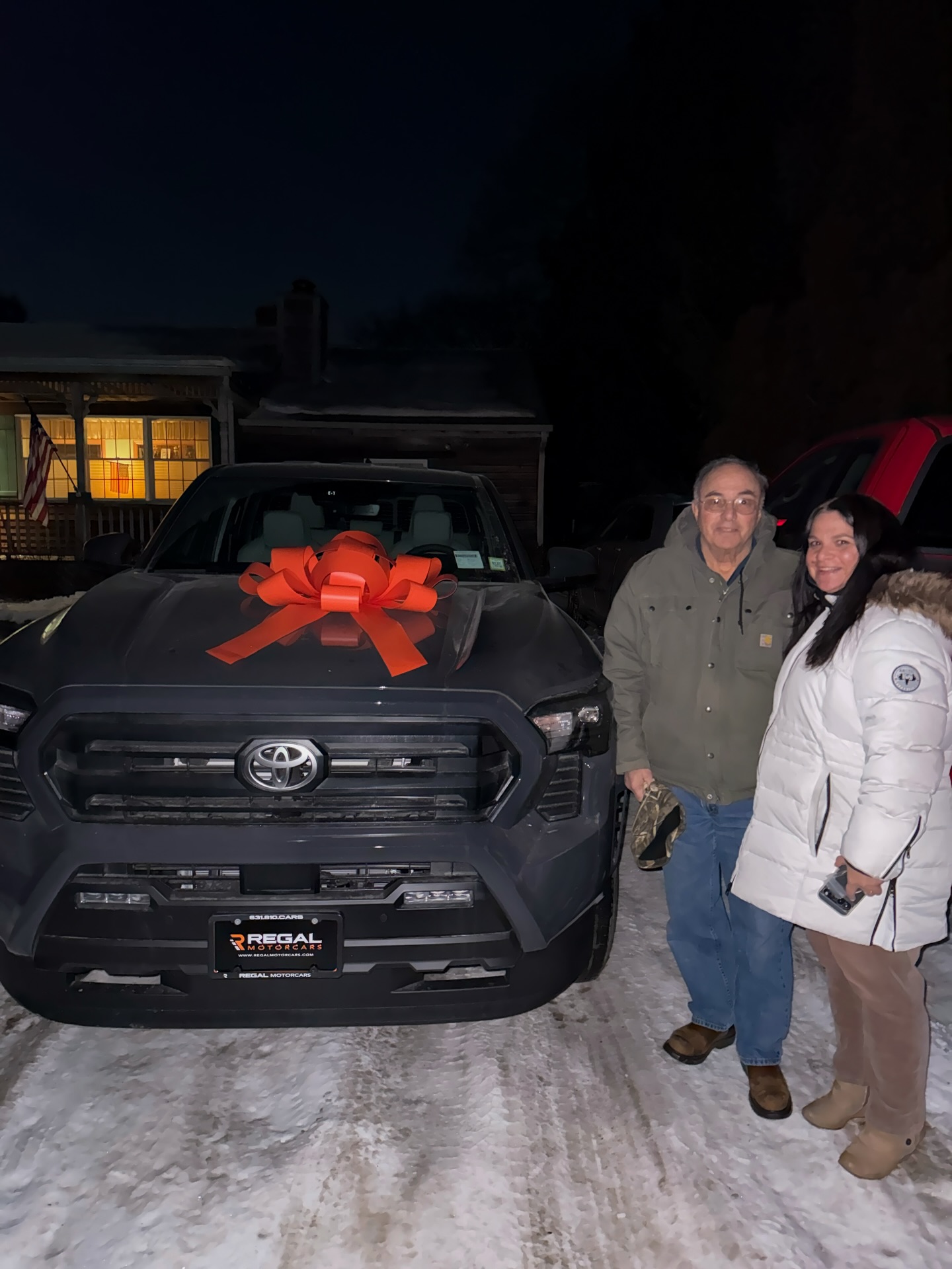 2026 Toyota Tacoma leased through Regal Motorcars and delivered on Long Island