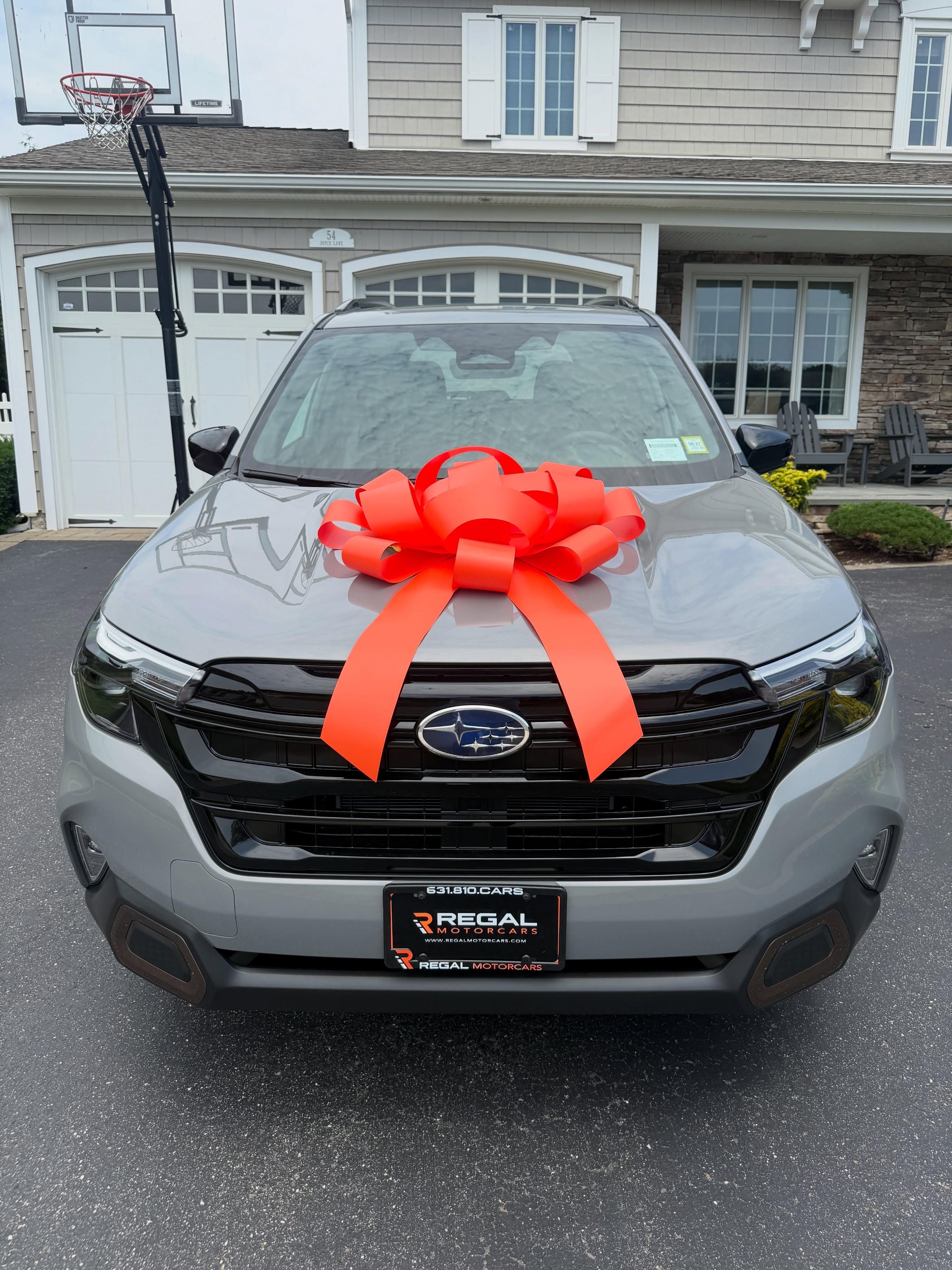 2026 Subaru Forester leased through Regal Motorcars and delivered on Long Island