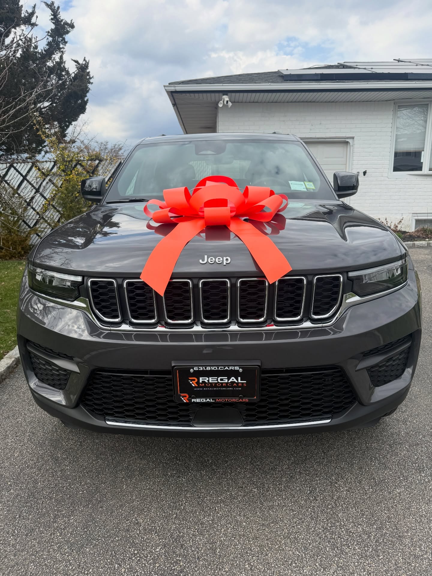 2026 Jeep Grand Cherokee leased through Regal Motorcars and delivered on Long Island