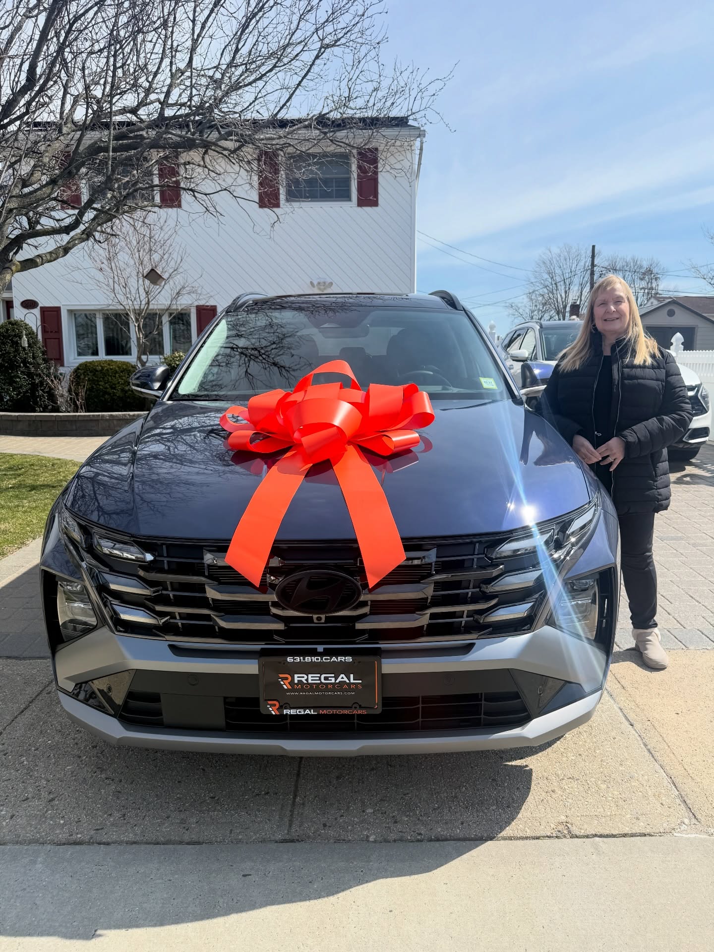 2026 Hyundai Tucson leased through Regal Motorcars and delivered on Long Island