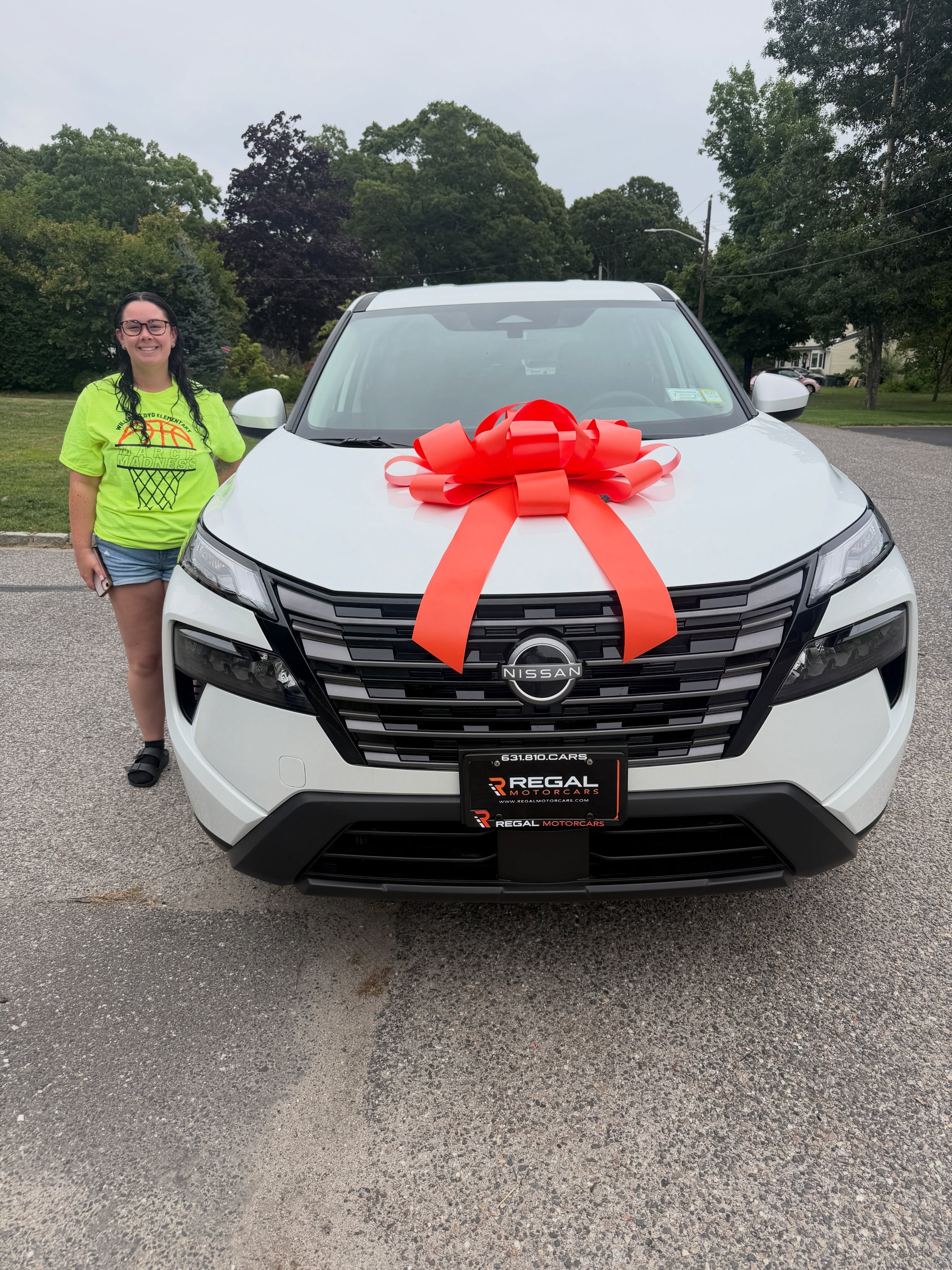 2026 Nissan Rogue leased through Regal Motorcars and delivered on Long Island