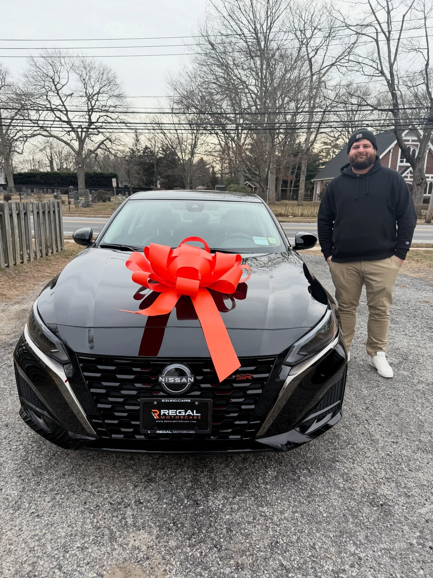 2026 Nissan Altima leased through Regal Motorcars and delivered on Long Island