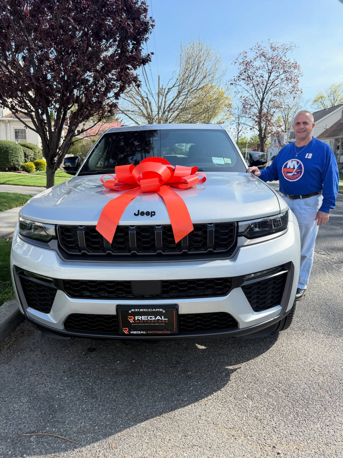 2026 Jeep Grand Cherokee leased through Regal Motorcars and delivered on Long Island