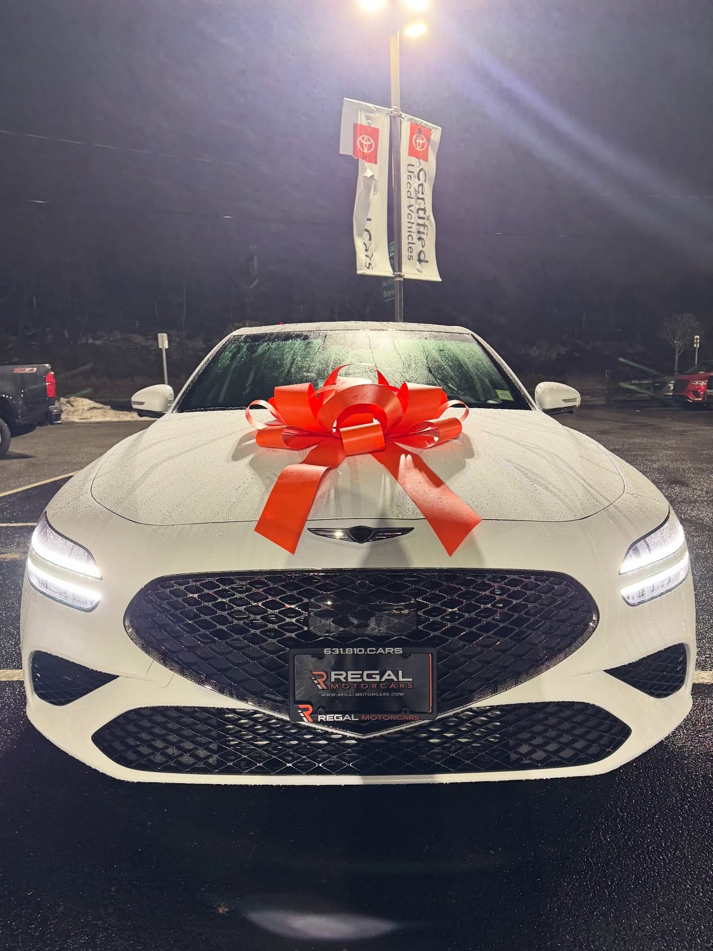 2026 Genesis G70 leased through Regal Motorcars and delivered on Long Island