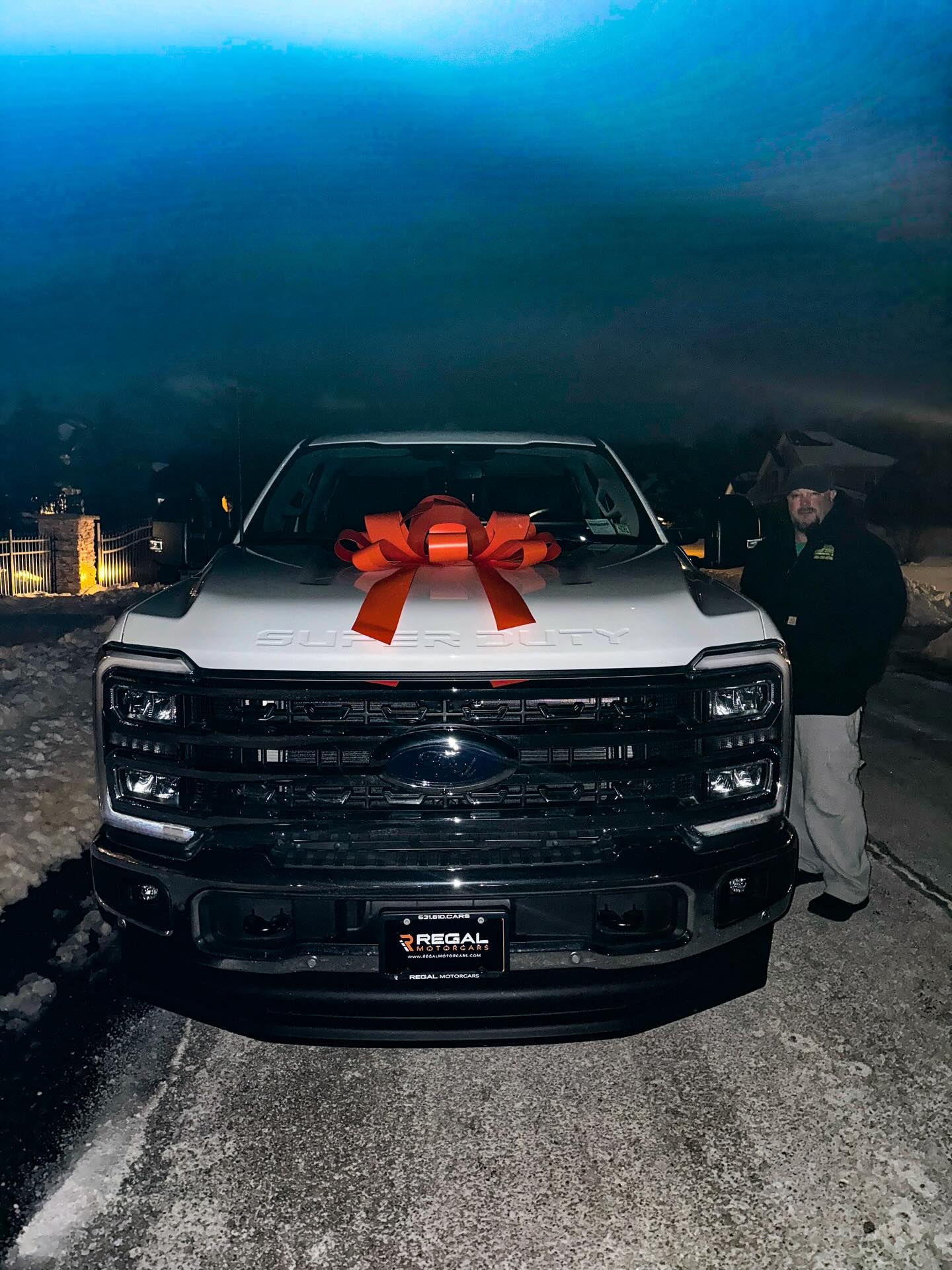 2026 Ford F-350 Super Duty leased through Regal Motorcars and delivered on Long Island