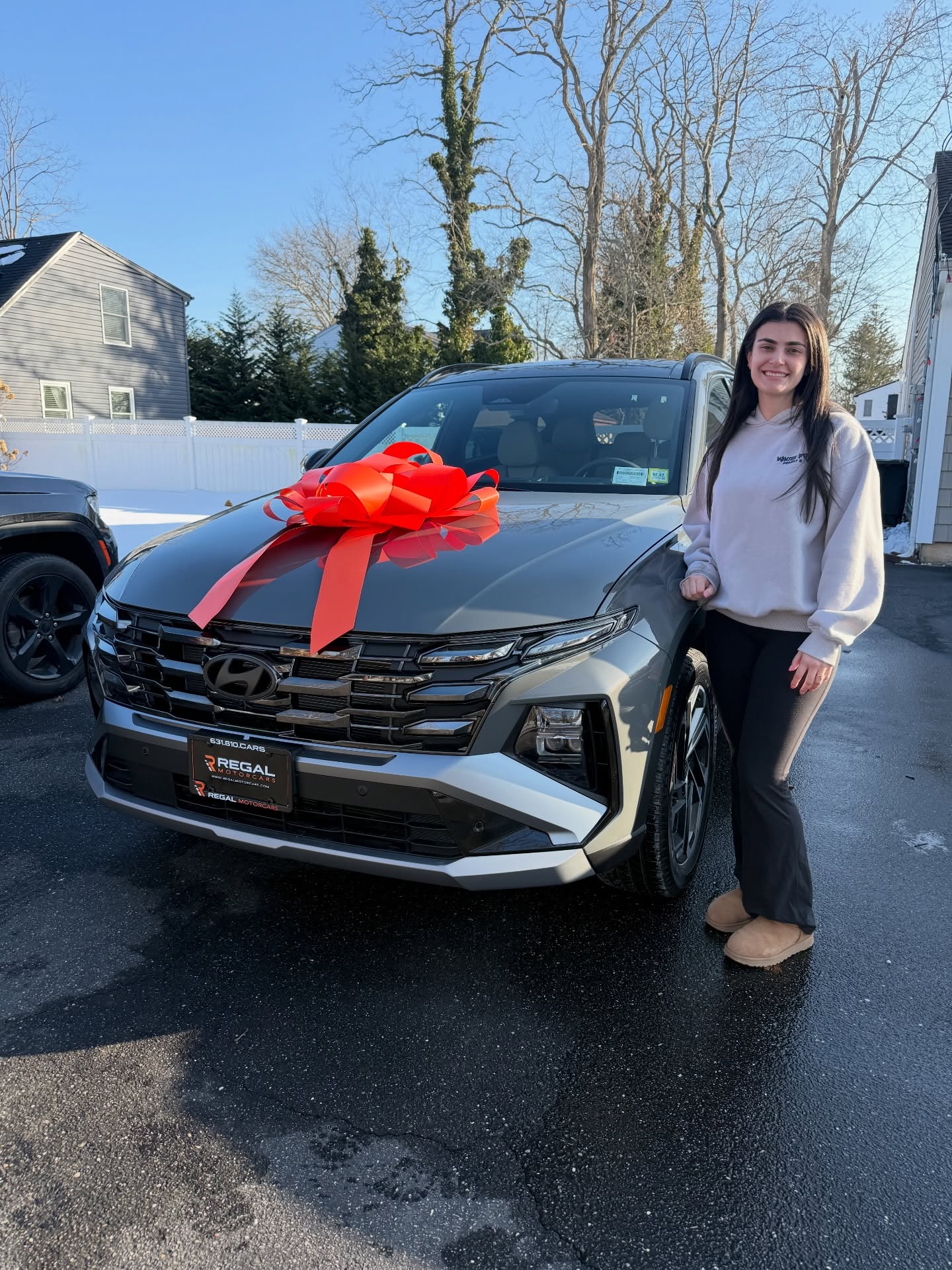 2026 Hyundai Tucson leased through Regal Motorcars and delivered on Long Island