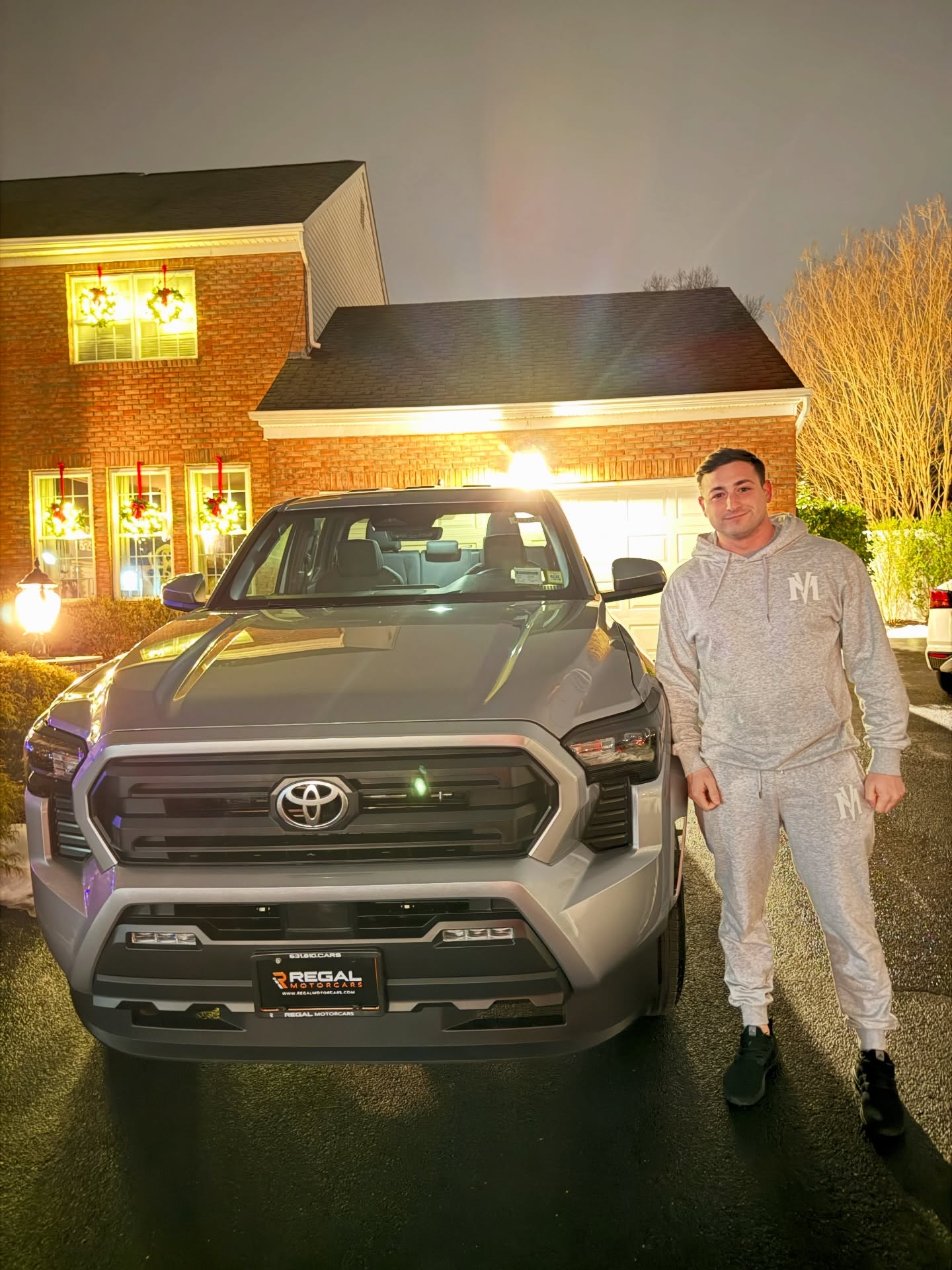 2026 Toyota Tacoma leased through Regal Motorcars and delivered on Long Island
