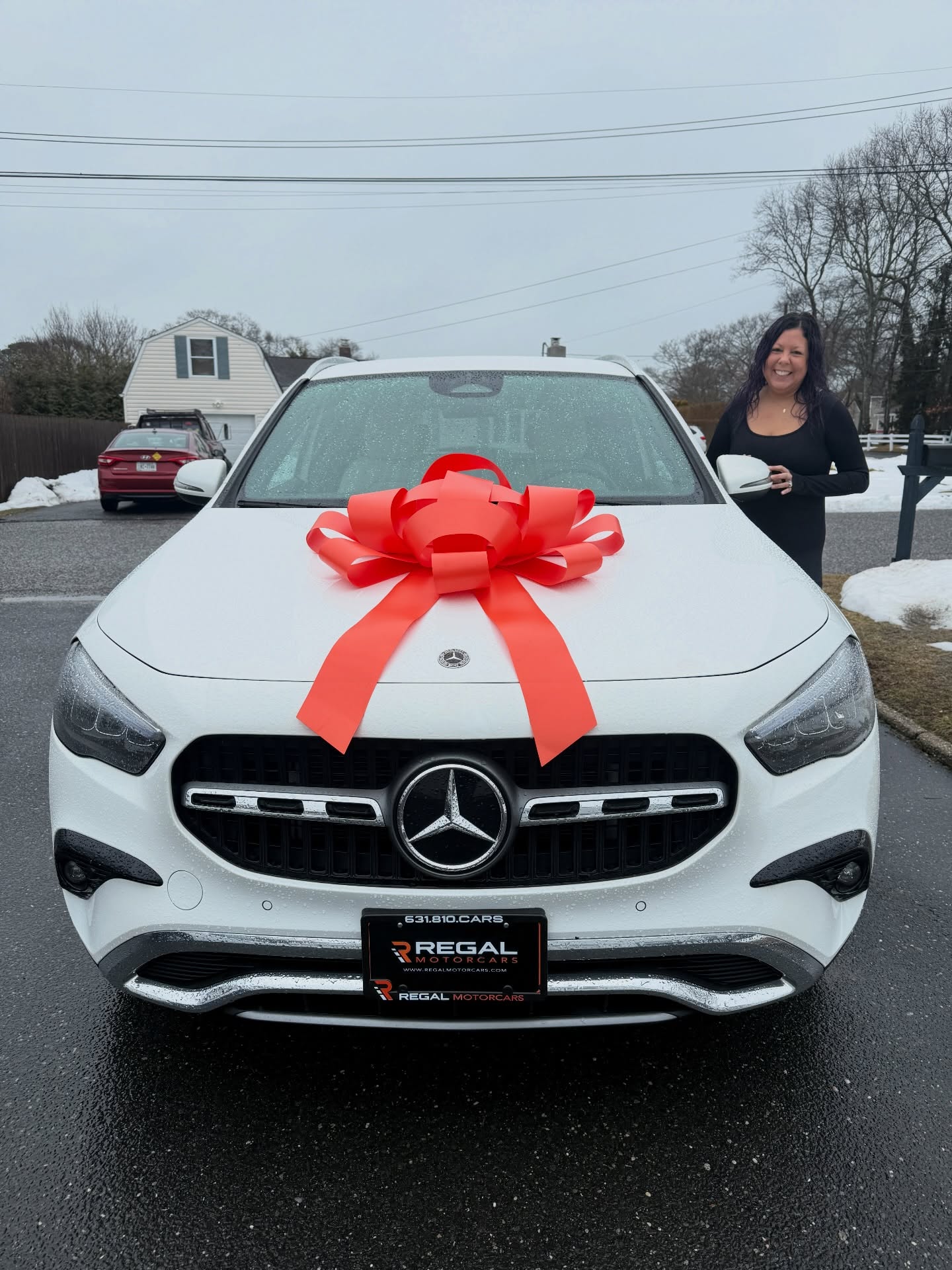 2026 Mercedes-Benz GLA leased through Regal Motorcars and delivered on Long Island