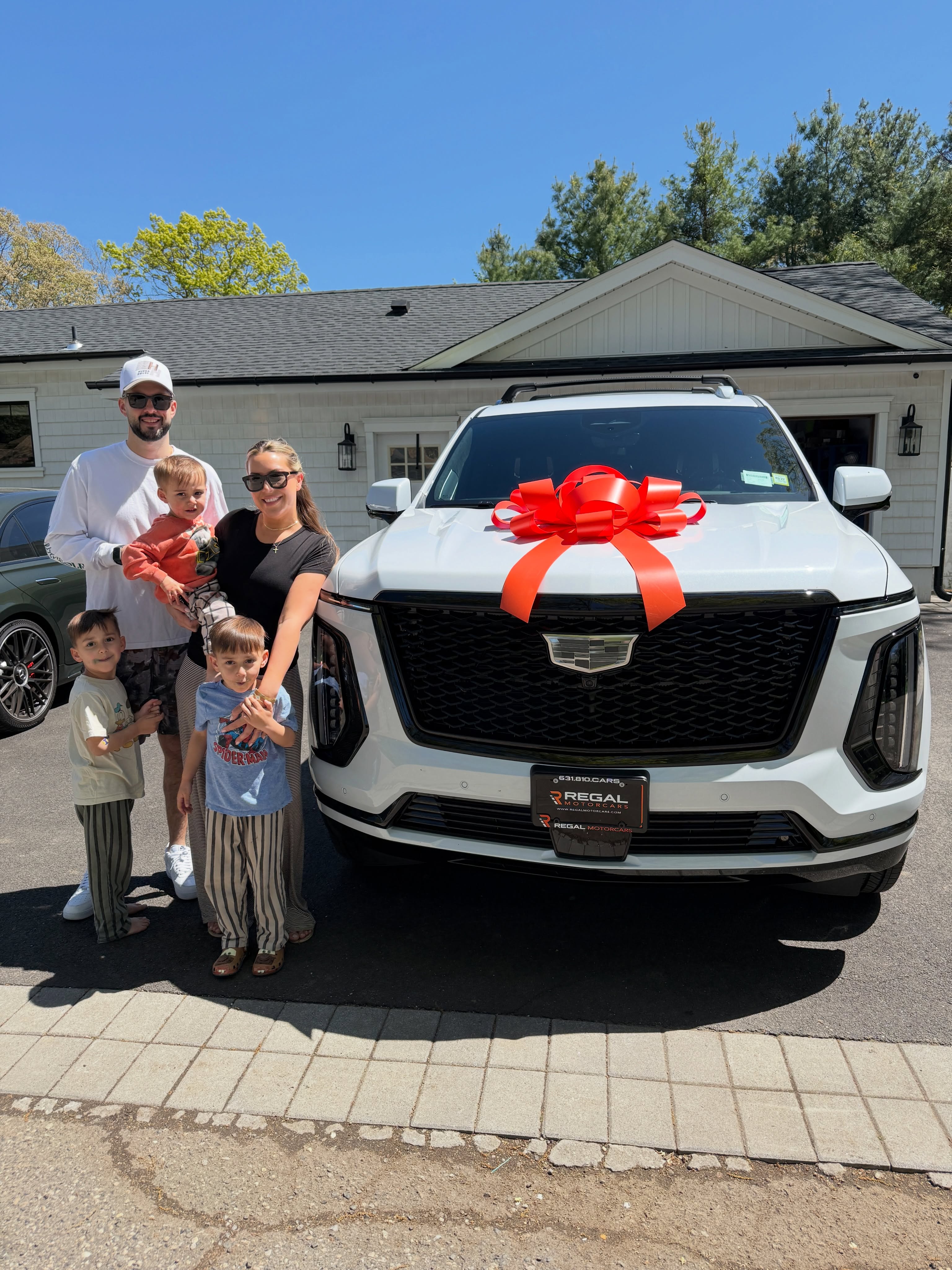 2026 Cadillac Escalade leased through Regal Motorcars and delivered on Long Island