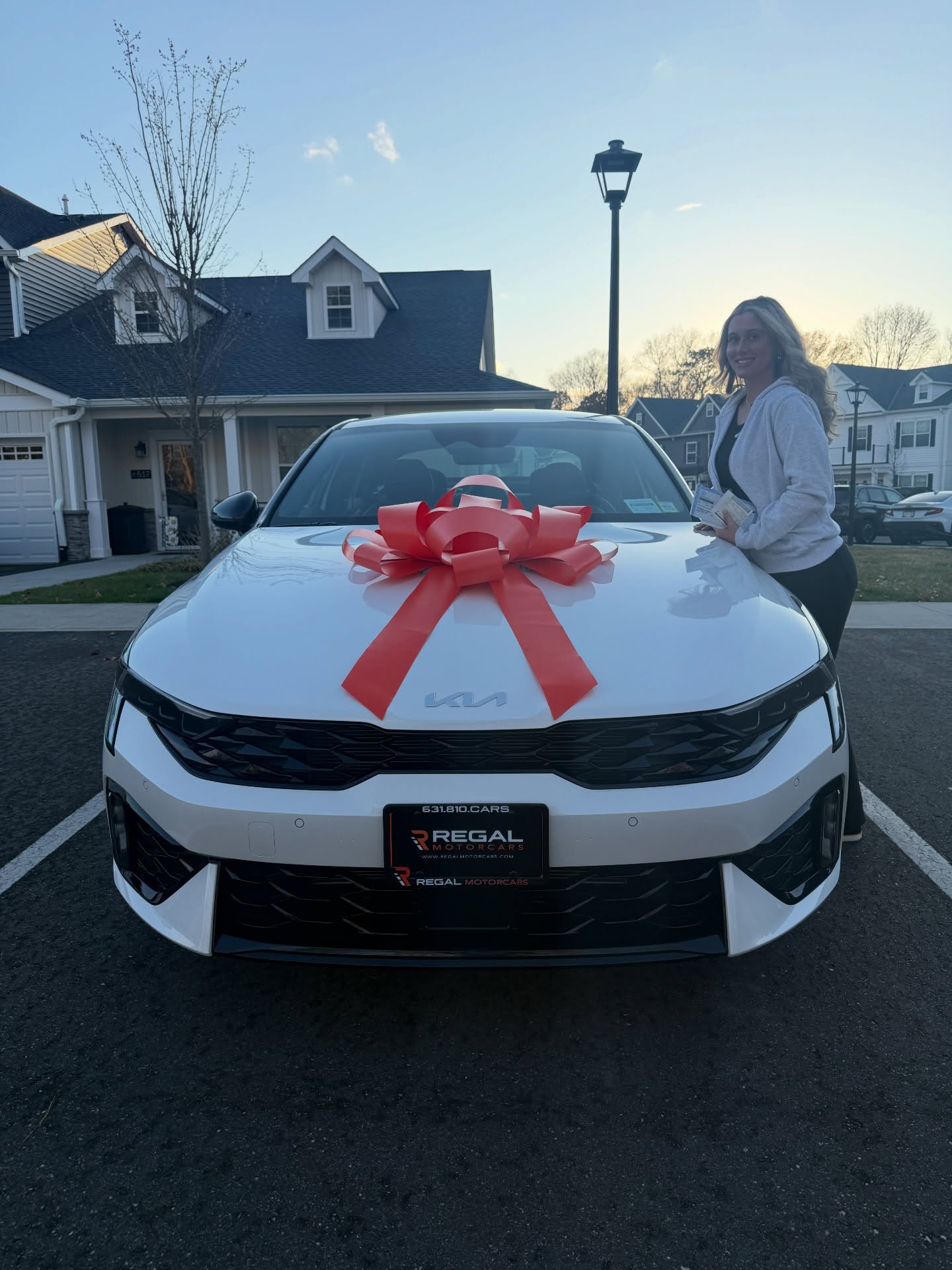 2026 Kia K5 leased through Regal Motorcars and delivered on Long Island