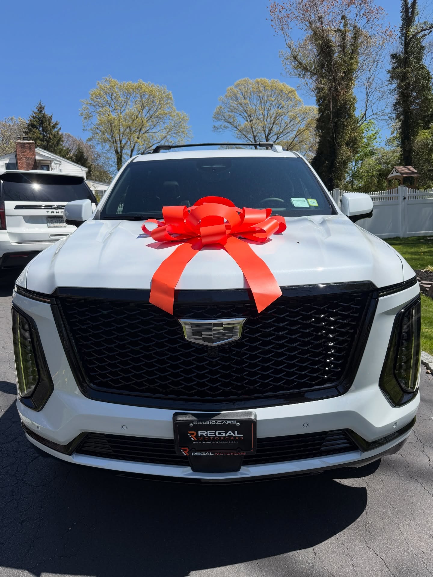 2026 Cadillac Escalade ESV leased through Regal Motorcars and delivered on Long Island
