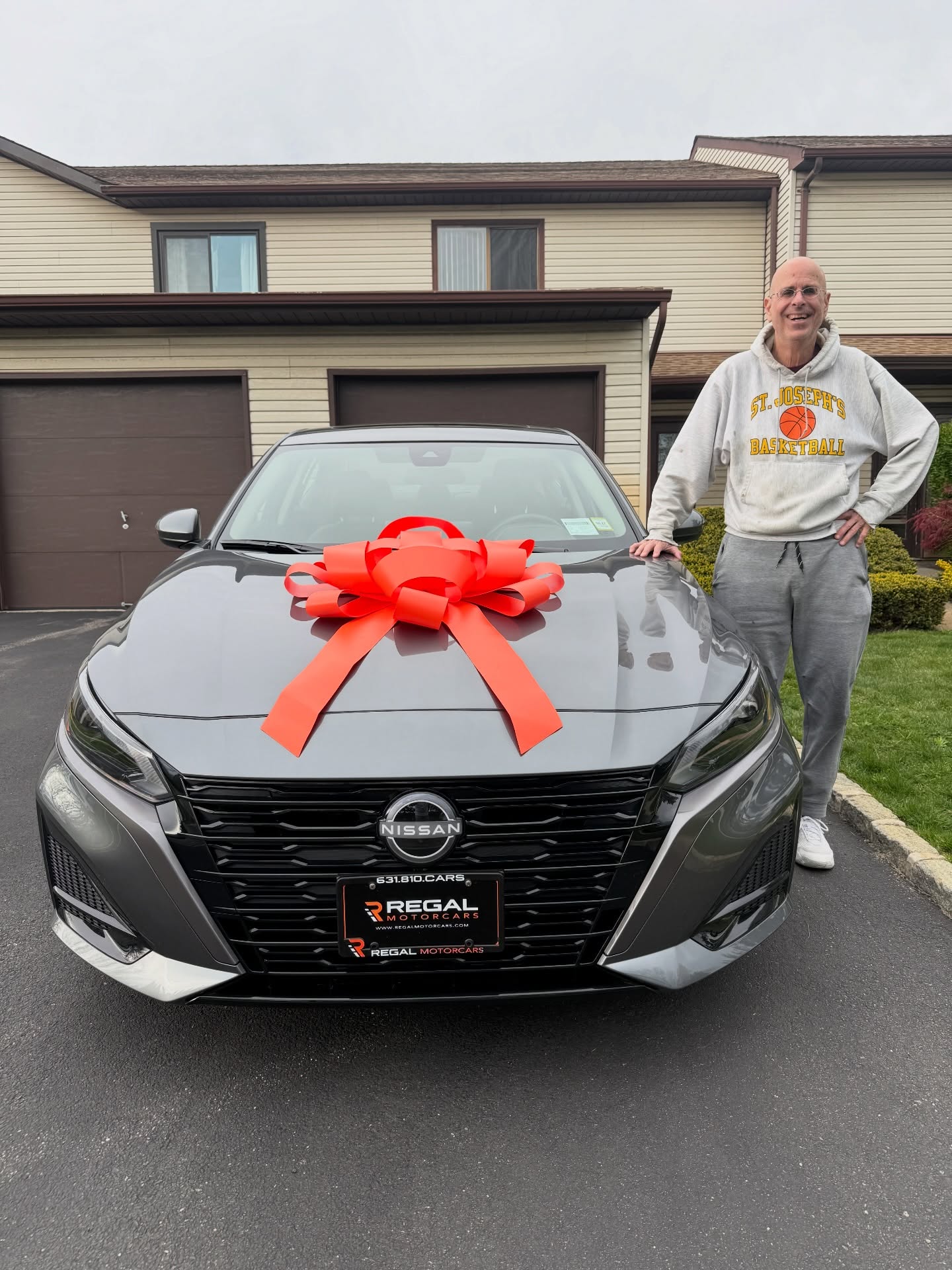 2026 Nissan Altima leased through Regal Motorcars and delivered on Long Island