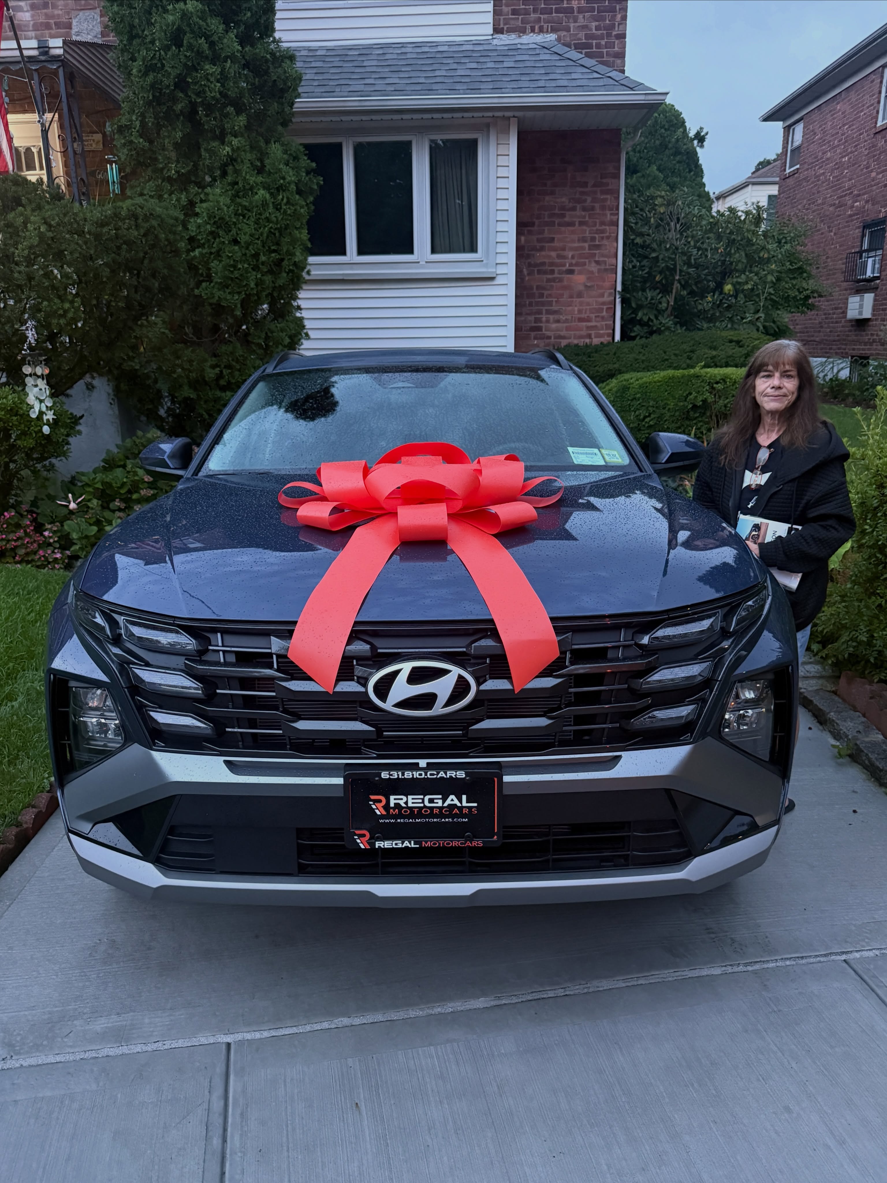 2026 Hyundai Tucson leased through Regal Motorcars and delivered on Long Island
