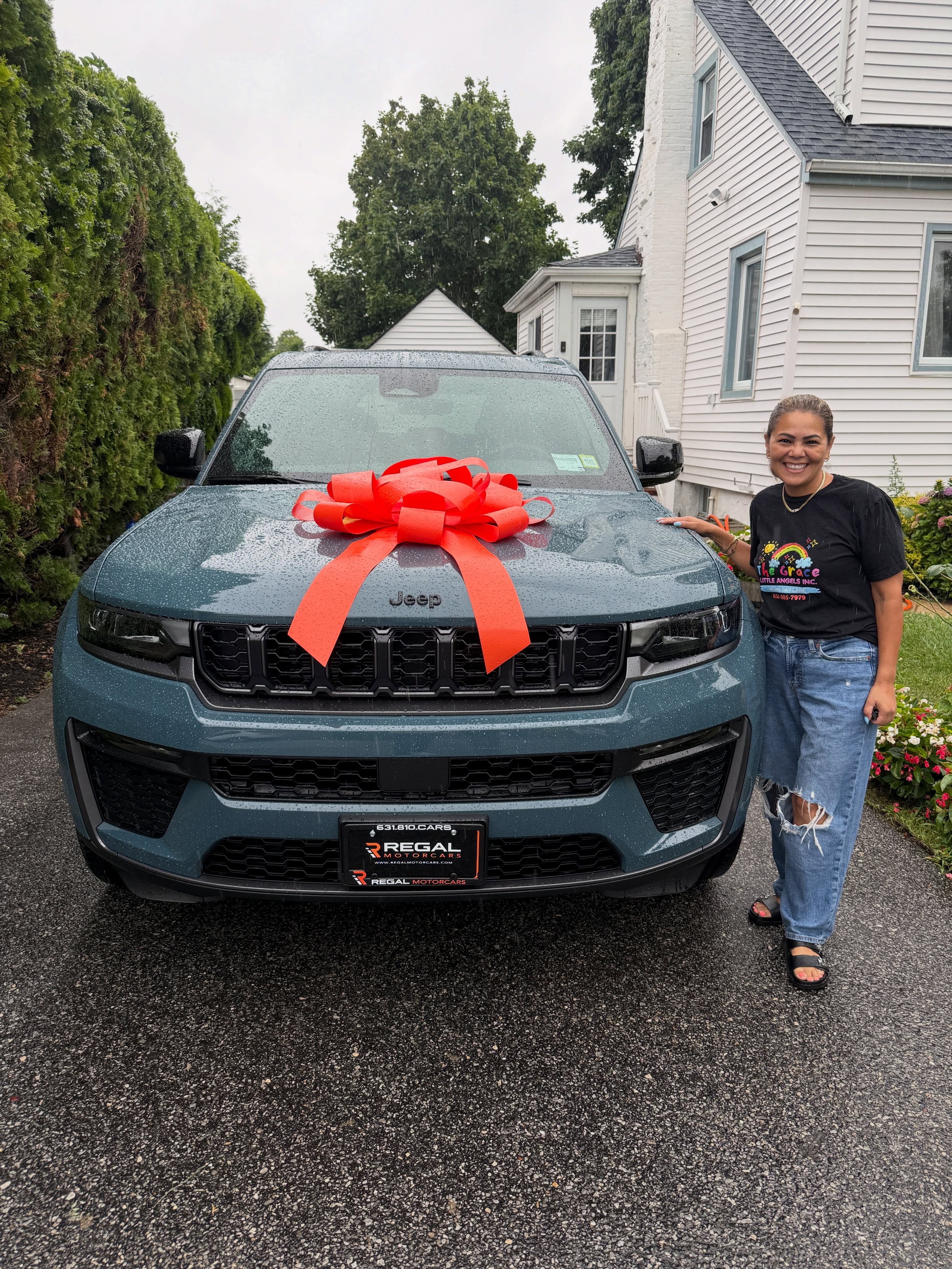 2026 Jeep Grand Cherokee leased through Regal Motorcars and delivered on Long Island