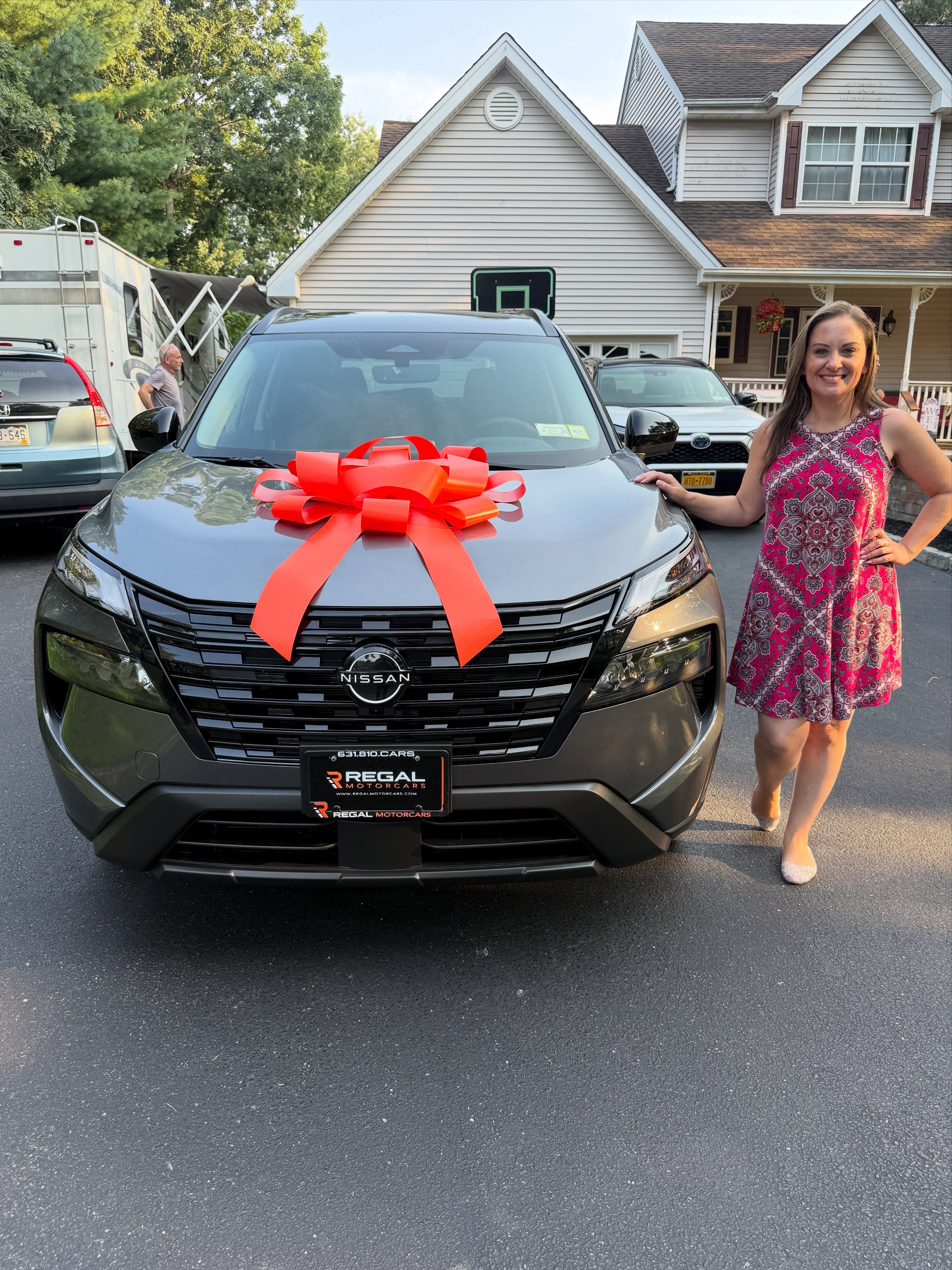 2026 Nissan Rogue leased through Regal Motorcars and delivered on Long Island