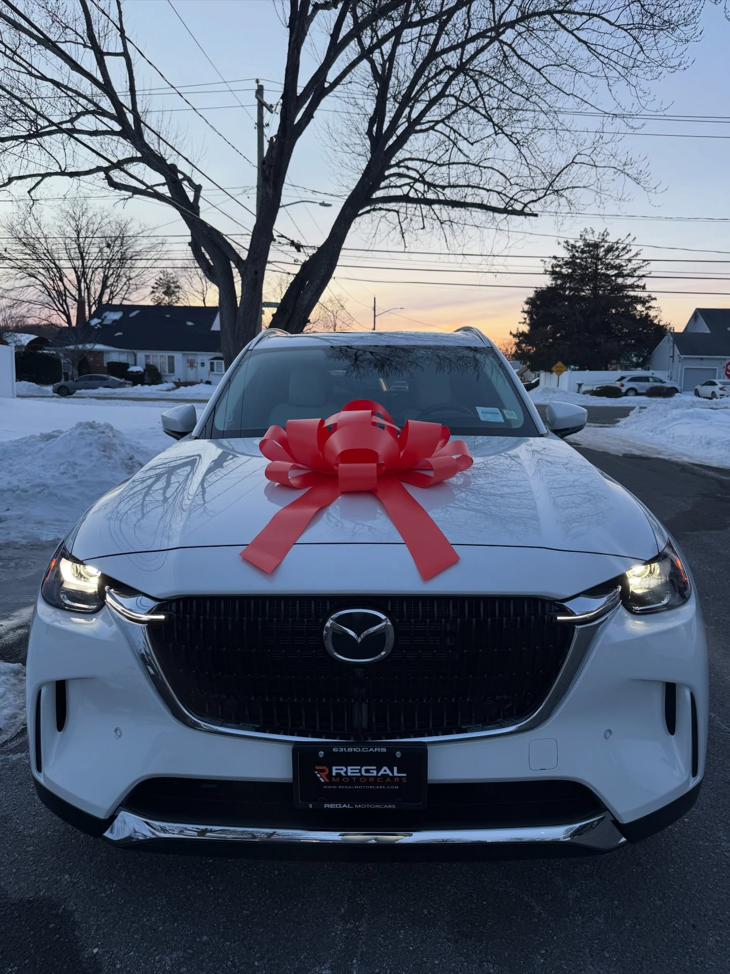 2026 Mazda CX-90 leased through Regal Motorcars and delivered on Long Island