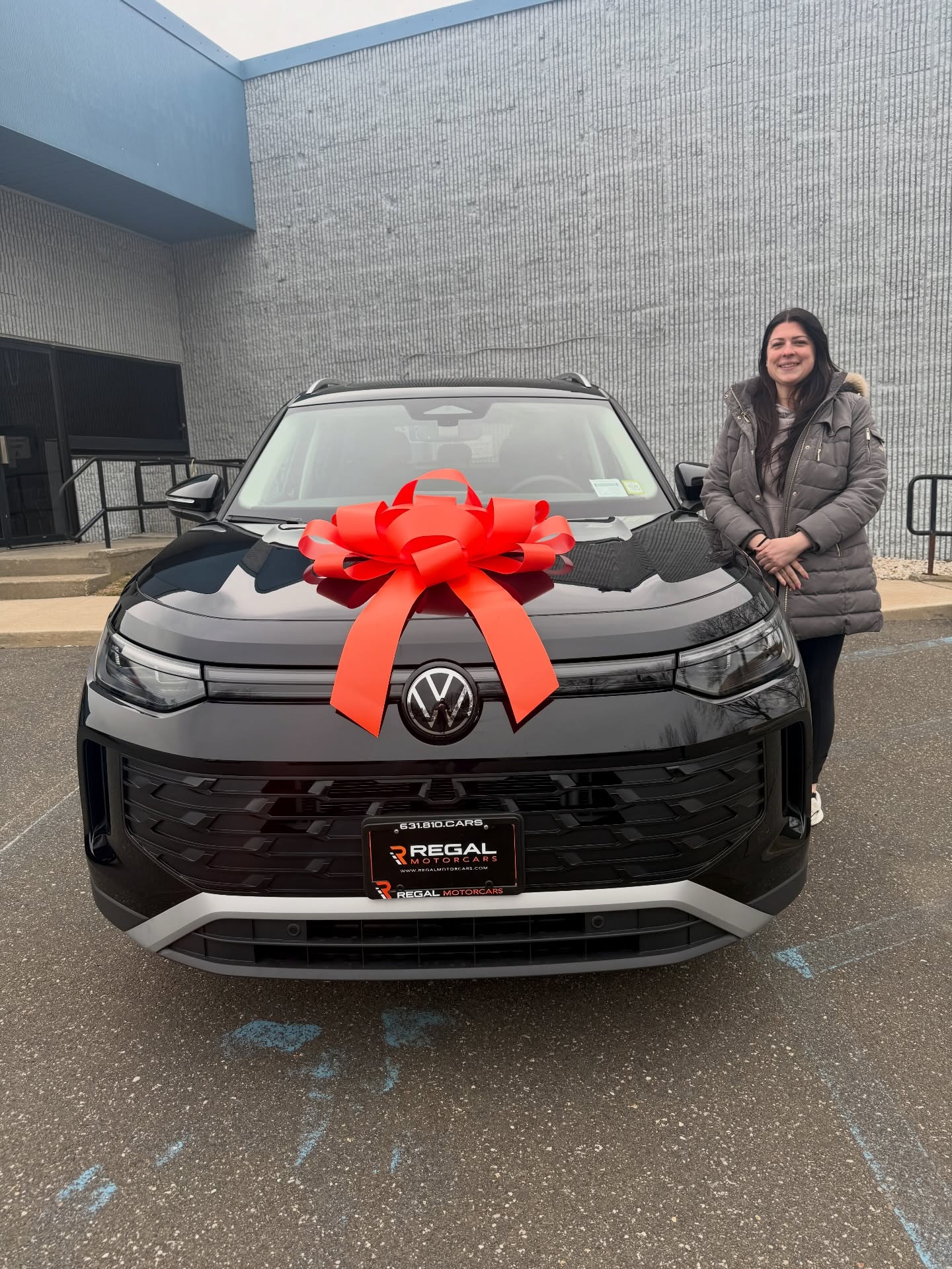 2026 Volkswagen Tiguan leased through Regal Motorcars and delivered on Long Island