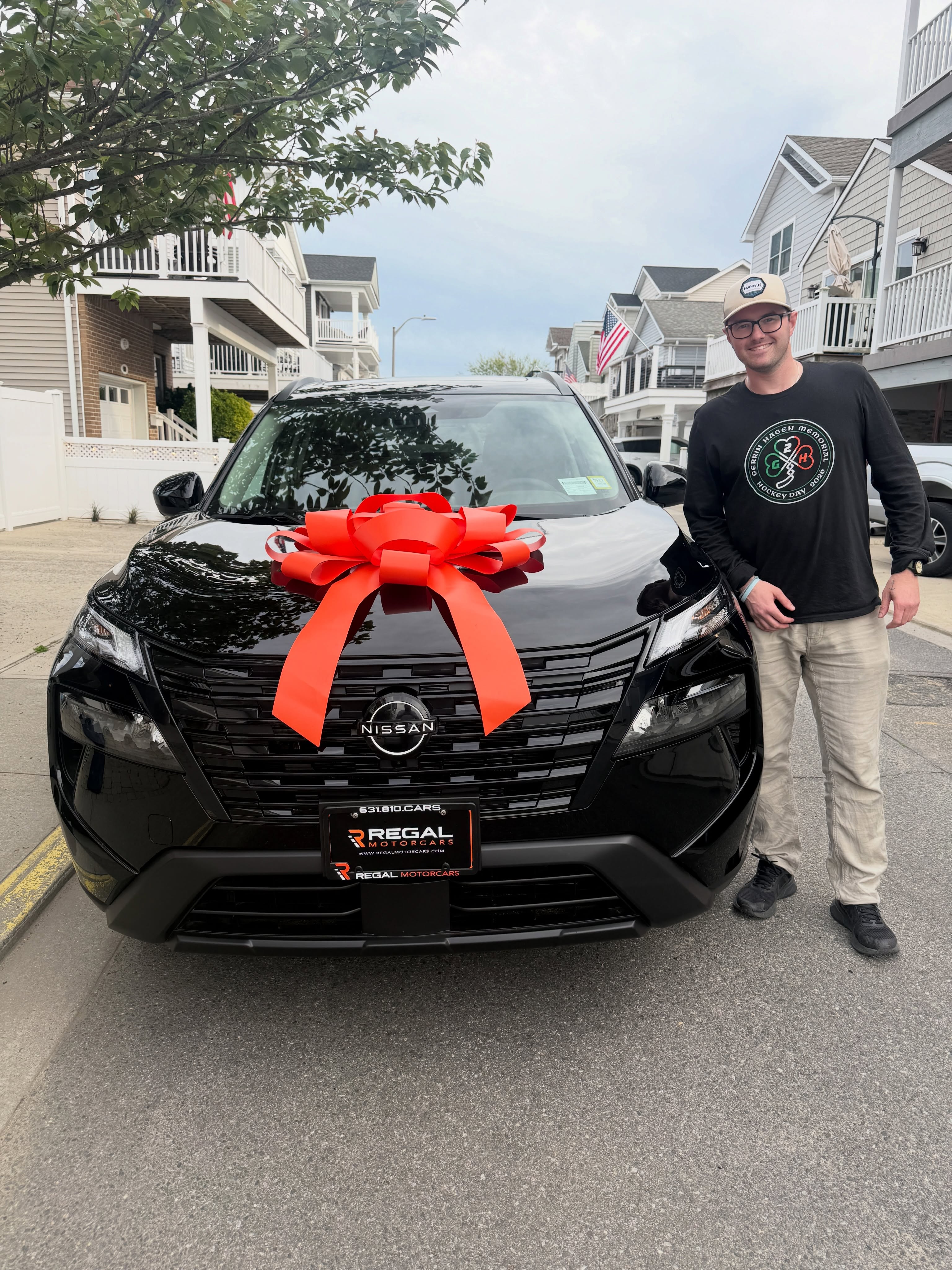 2026 Nissan Rogue leased through Regal Motorcars and delivered on Long Island