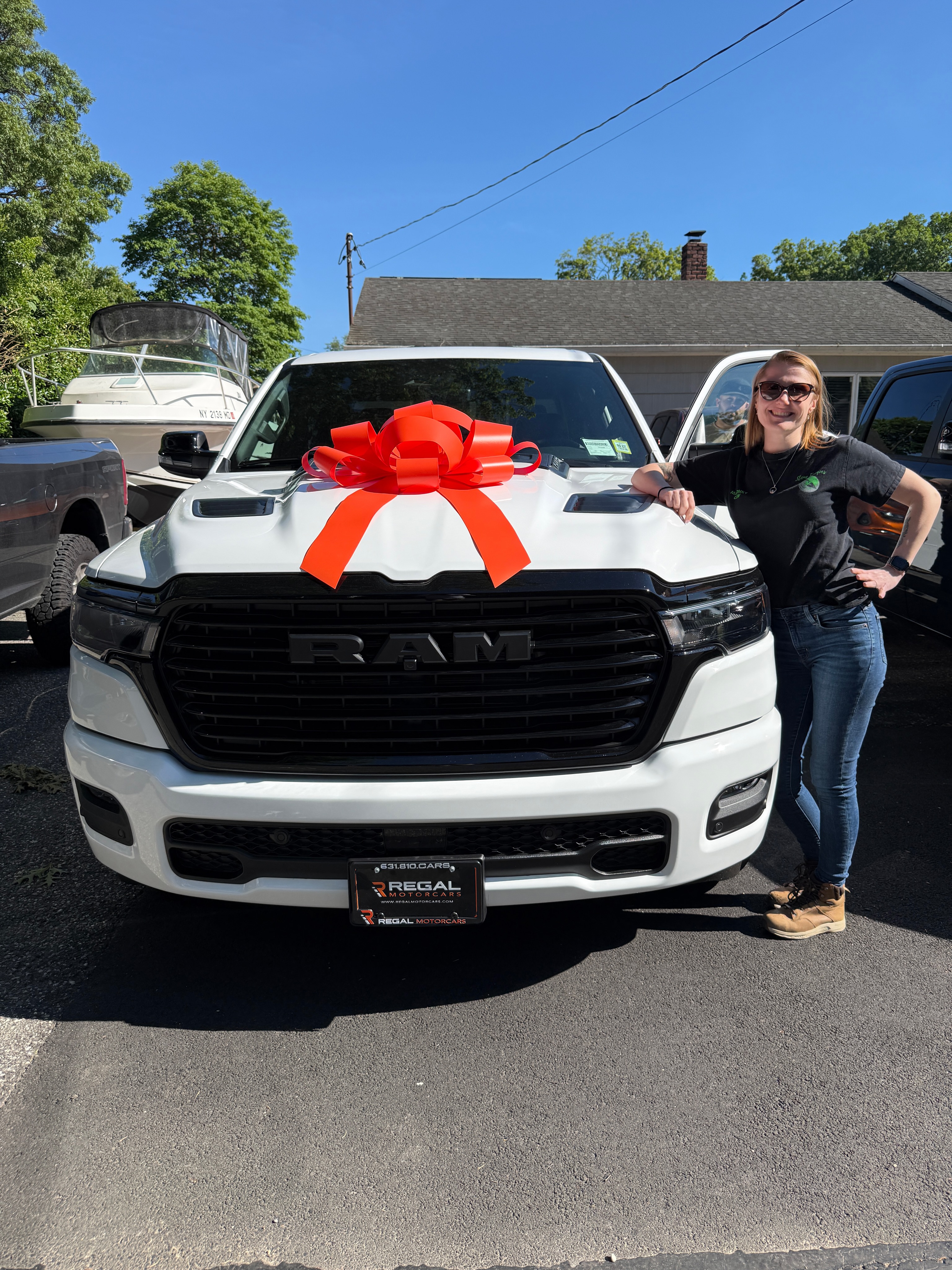 2026 RAM 1500 leased through Regal Motorcars and delivered on Long Island