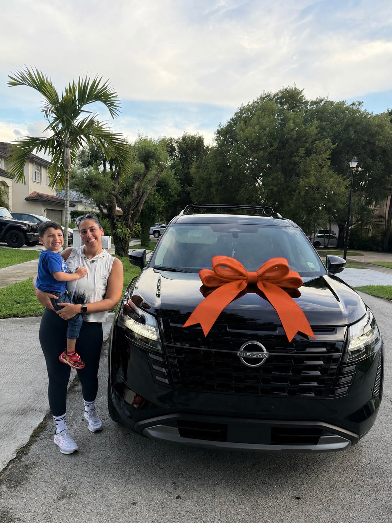 2026 Nissan Pathfinder leased through Regal Motorcars and delivered on Long Island