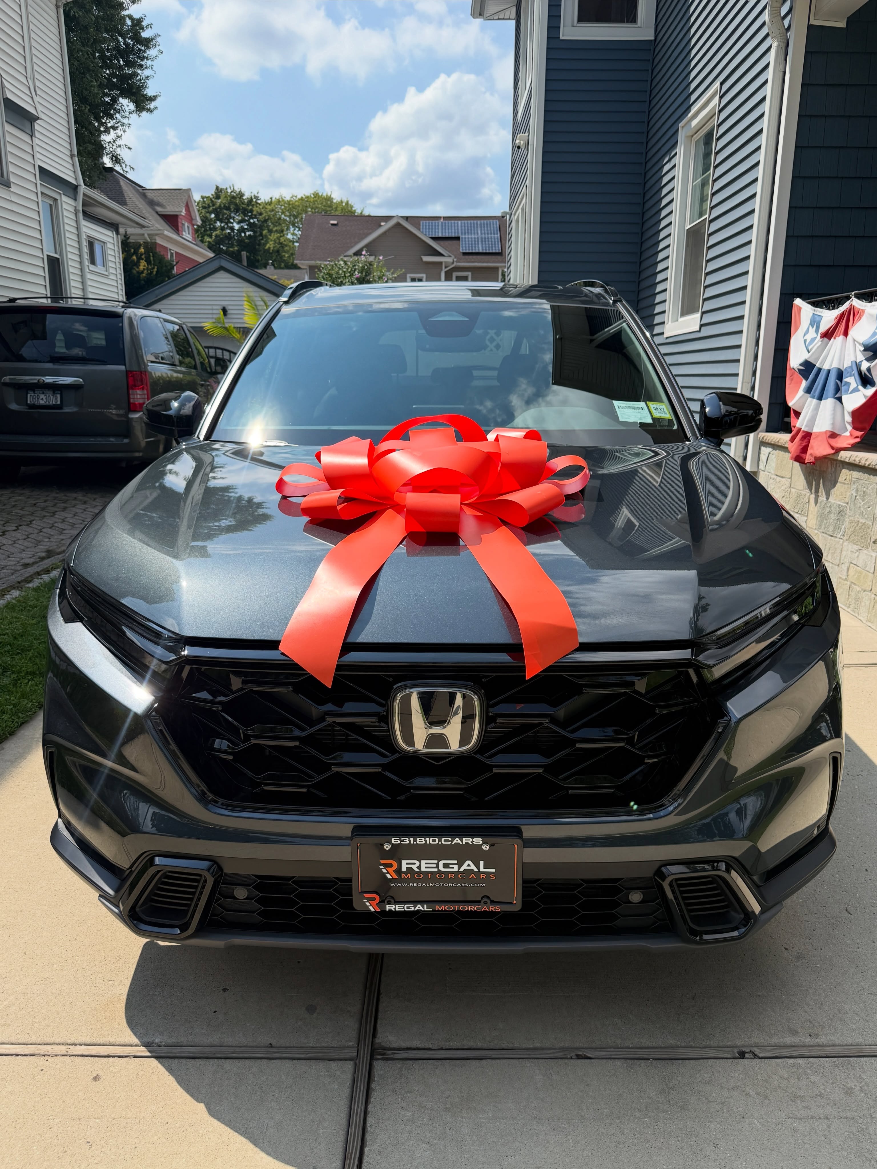 2026 Honda CR-V leased through Regal Motorcars and delivered on Long Island