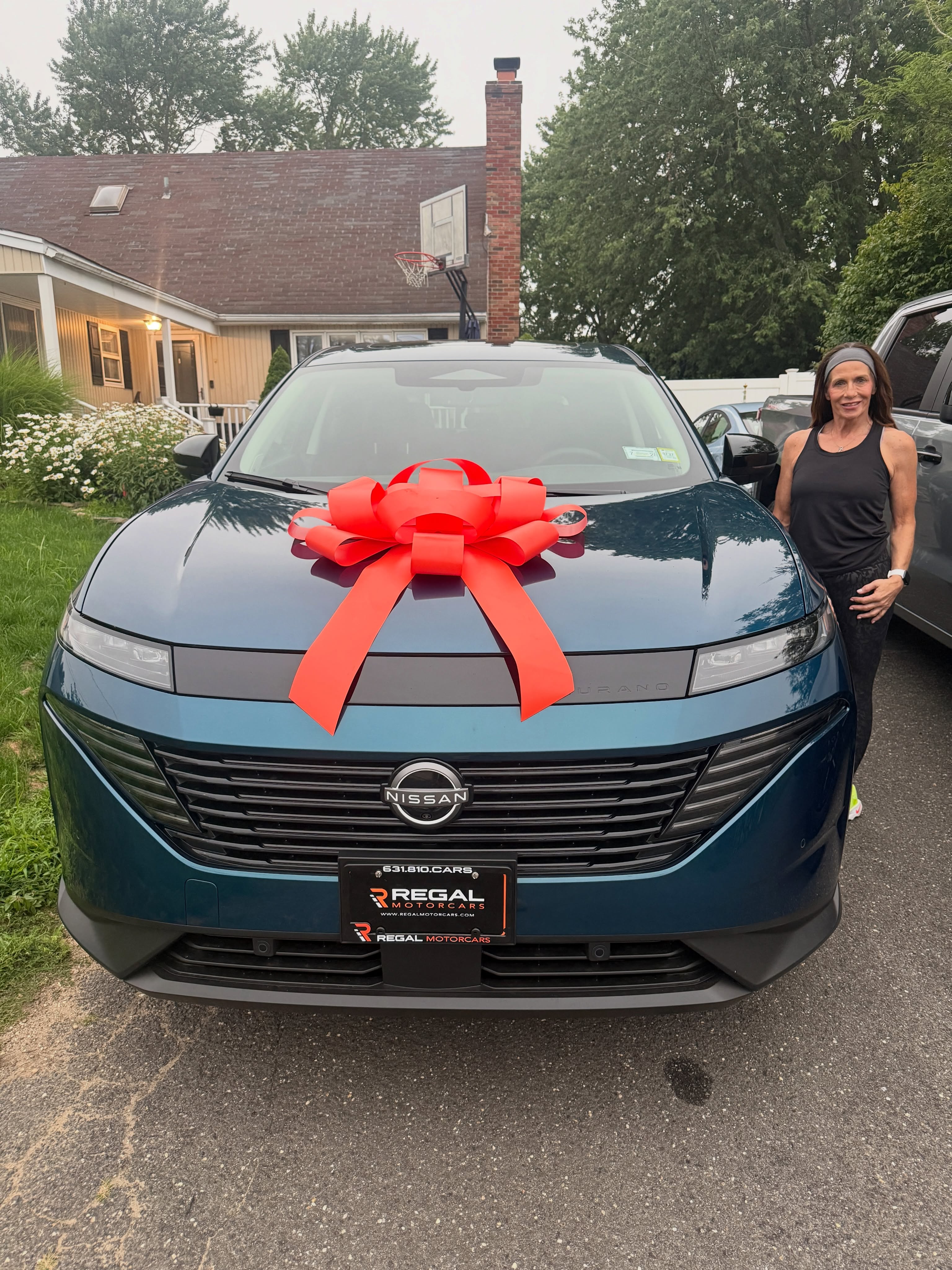 2026 Nissan Murano leased through Regal Motorcars and delivered on Long Island