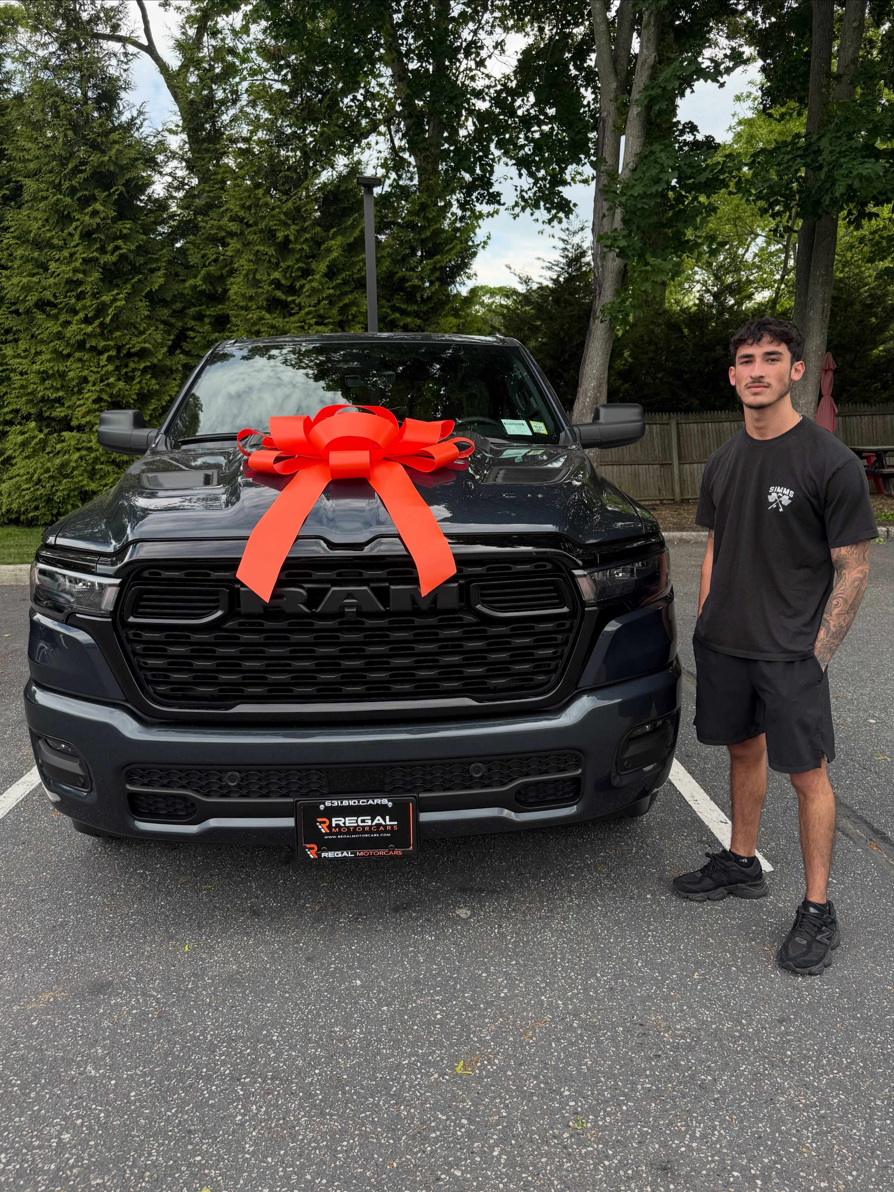 2026 RAM 1500 leased through Regal Motorcars and delivered on Long Island