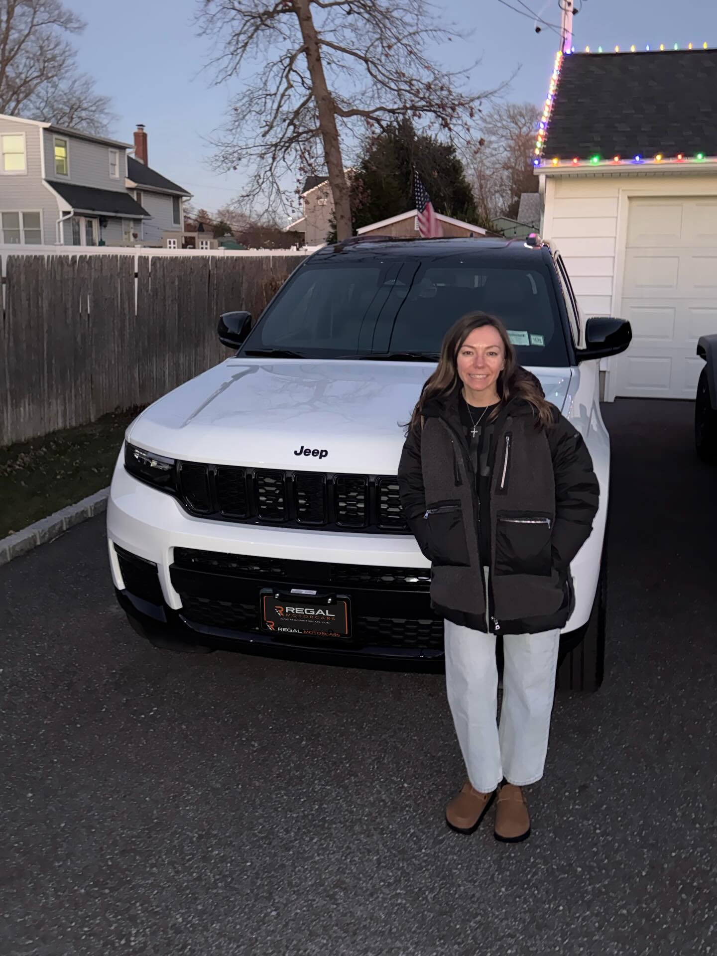 2026 Jeep Grand Cherokee L leased through Regal Motorcars and delivered on Long Island
