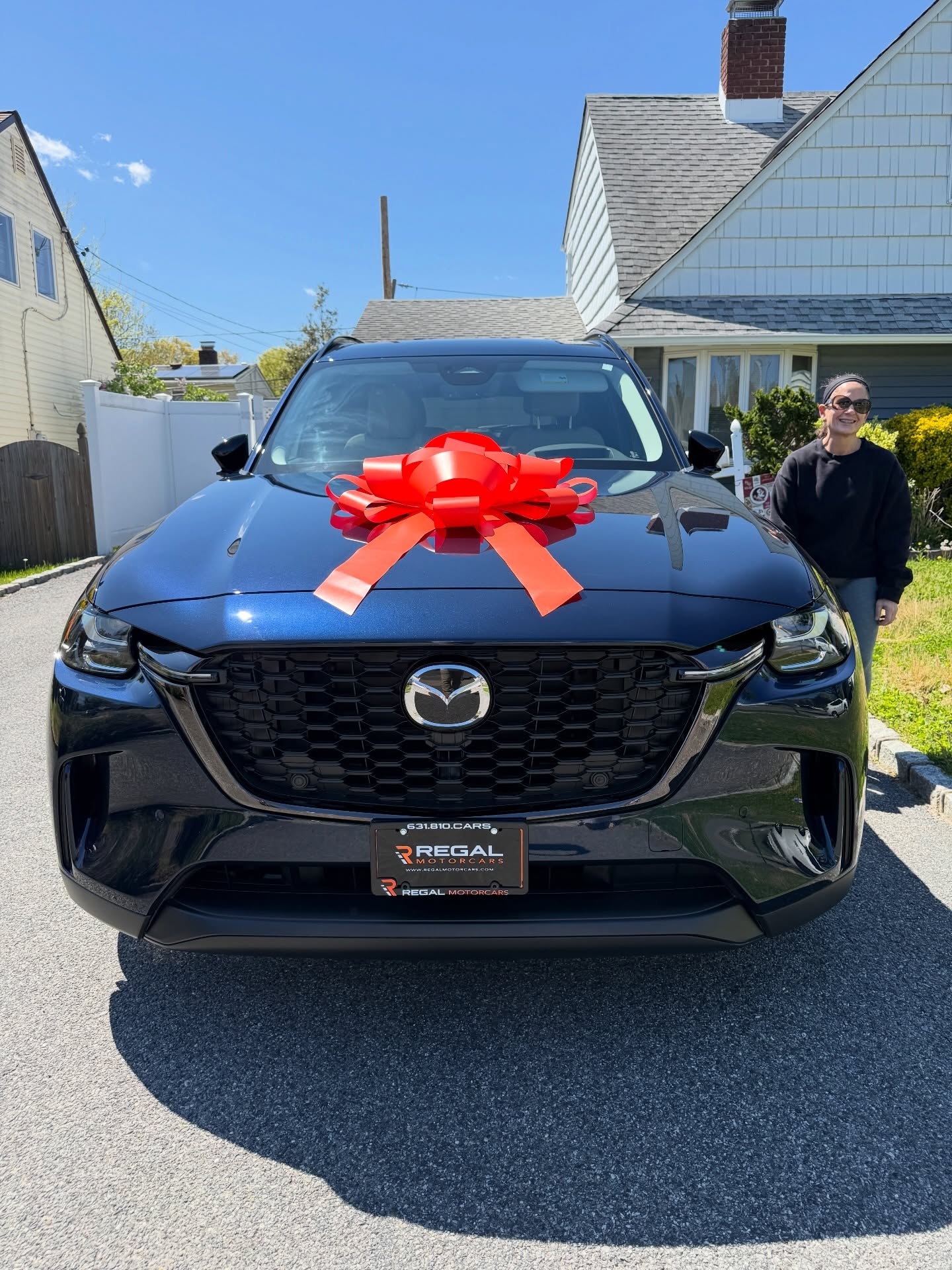 2026 Mazda CX-90 leased through Regal Motorcars and delivered on Long Island