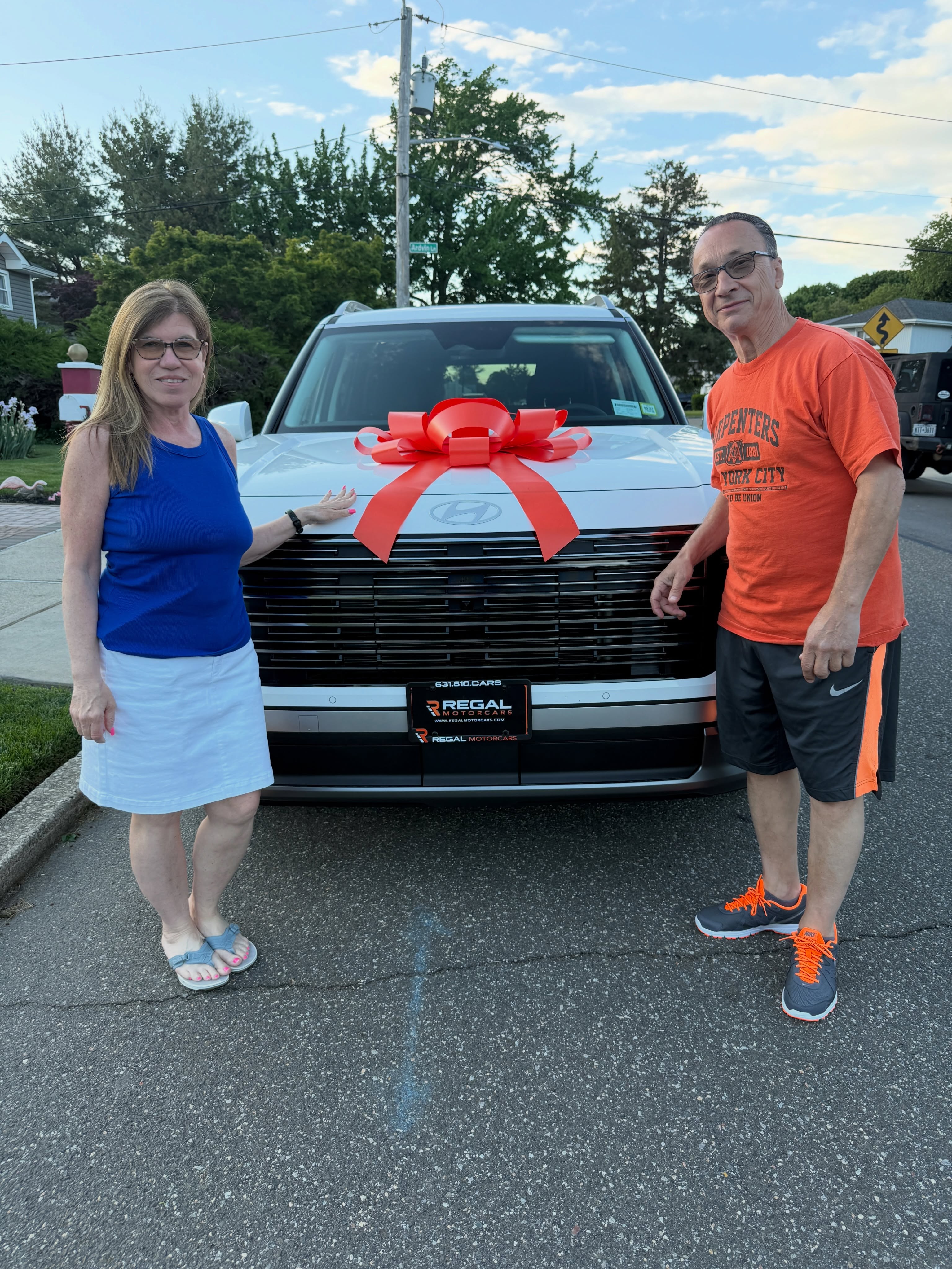 2026 Hyundai Palisade leased through Regal Motorcars and delivered on Long Island