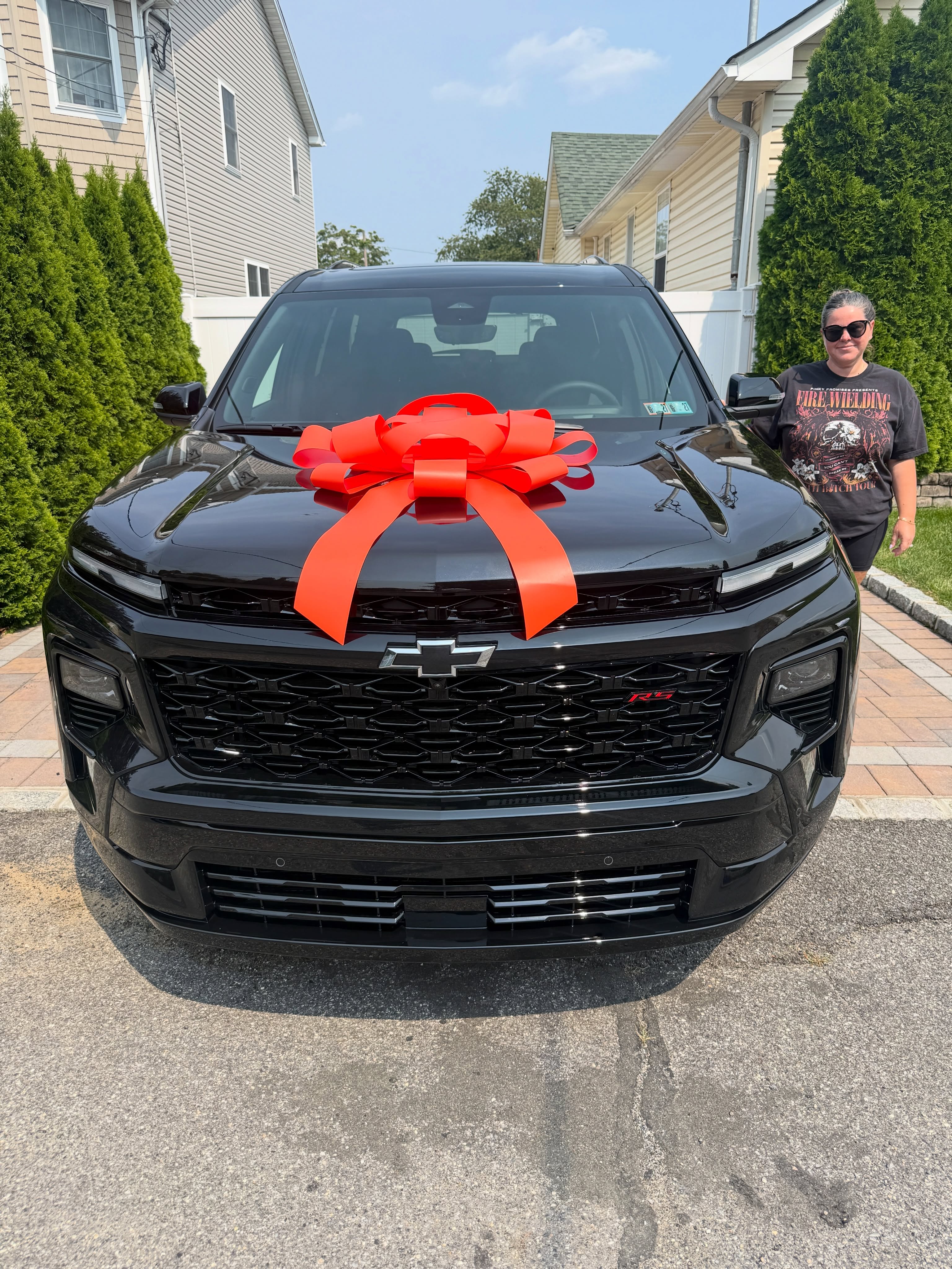 2026 Chevrolet Traverse leased through Regal Motorcars and delivered on Long Island