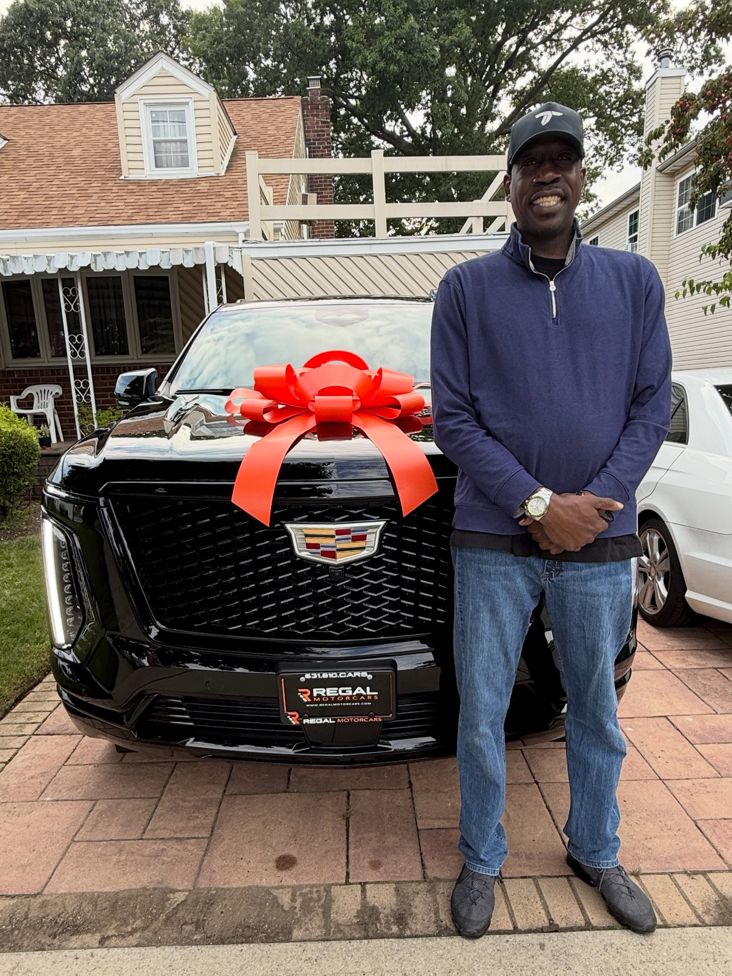 2026 Cadillac Escalade leased through Regal Motorcars and delivered on Long Island