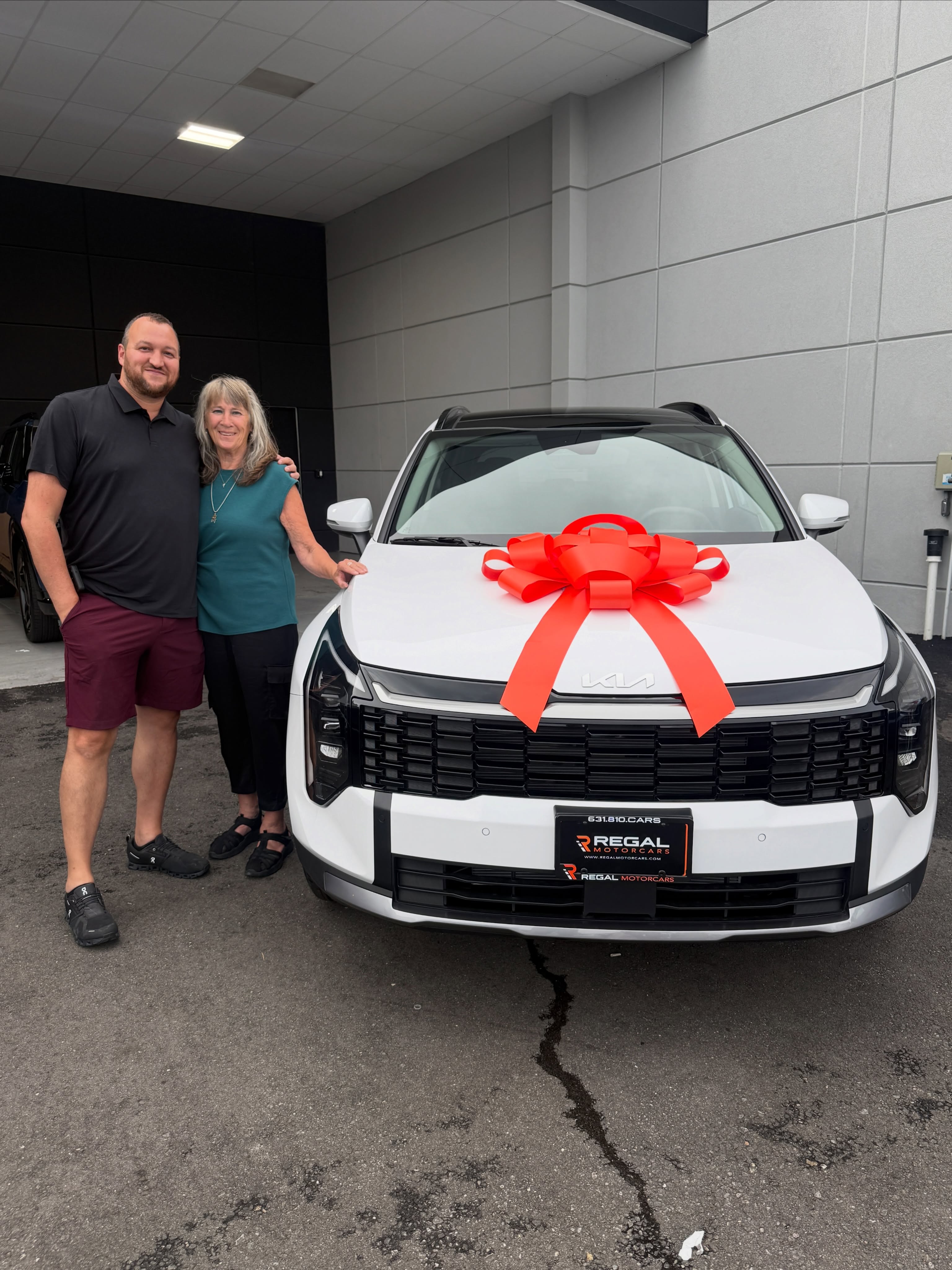 2026 Kia Sportage leased through Regal Motorcars and delivered on Long Island